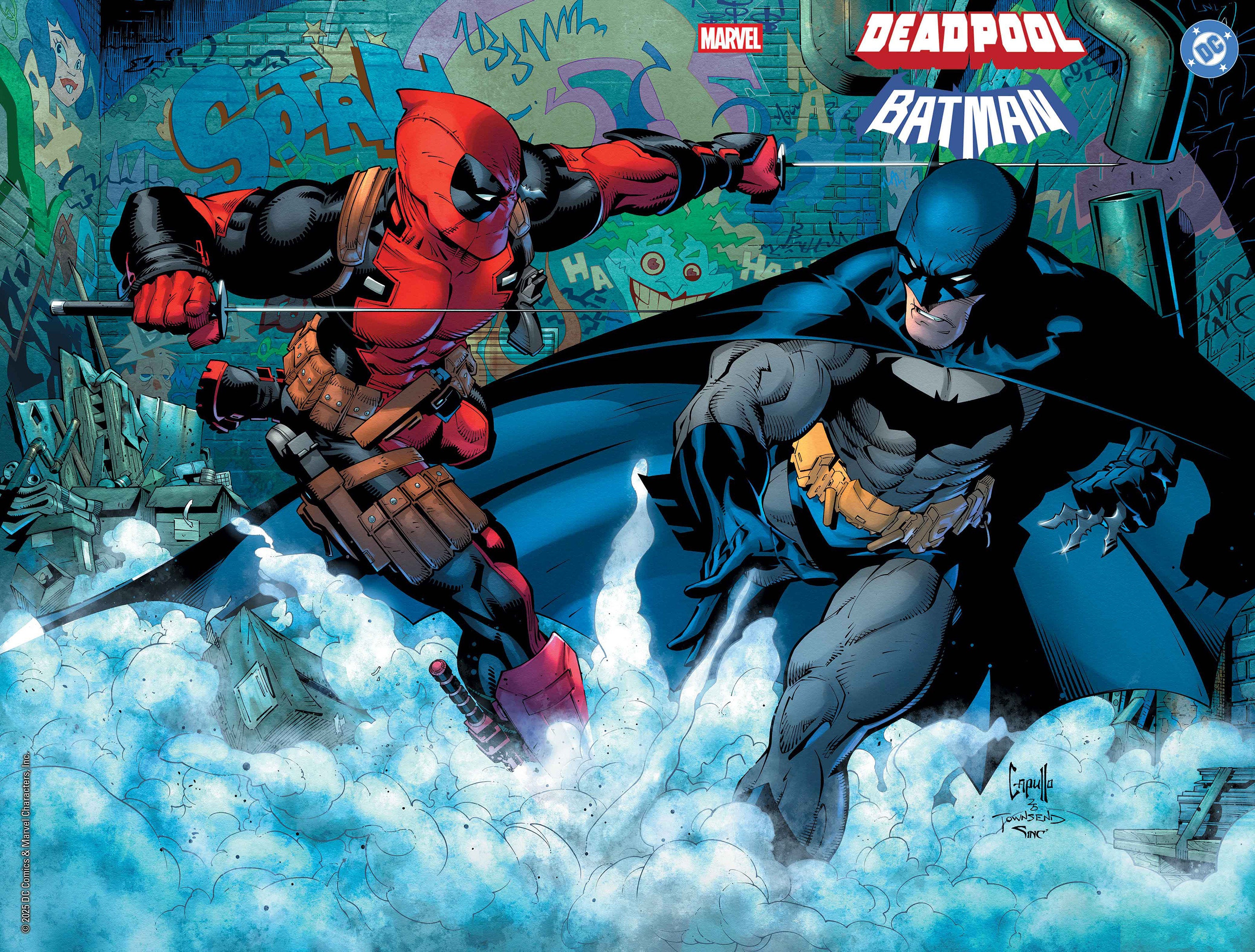 Marvel/DC: Deadpool/Batman #1 Greg Capullo Wraparound Variant | Dragon's Lair Comics and Fantasy Houston TX