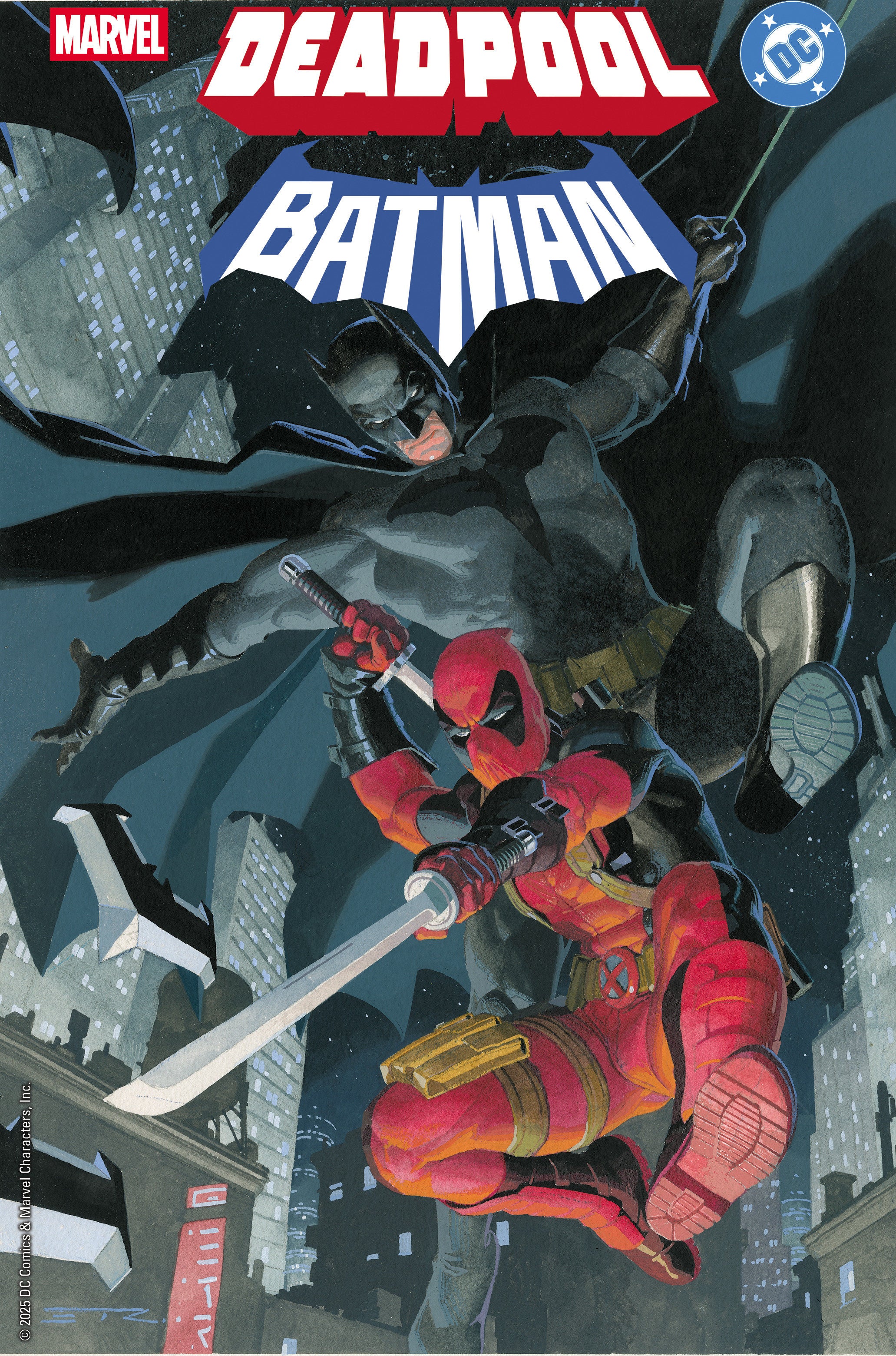 Marvel/DC: Deadpool/Batman #1 Esad Ribic Variant | Dragon's Lair Comics and Fantasy Houston TX