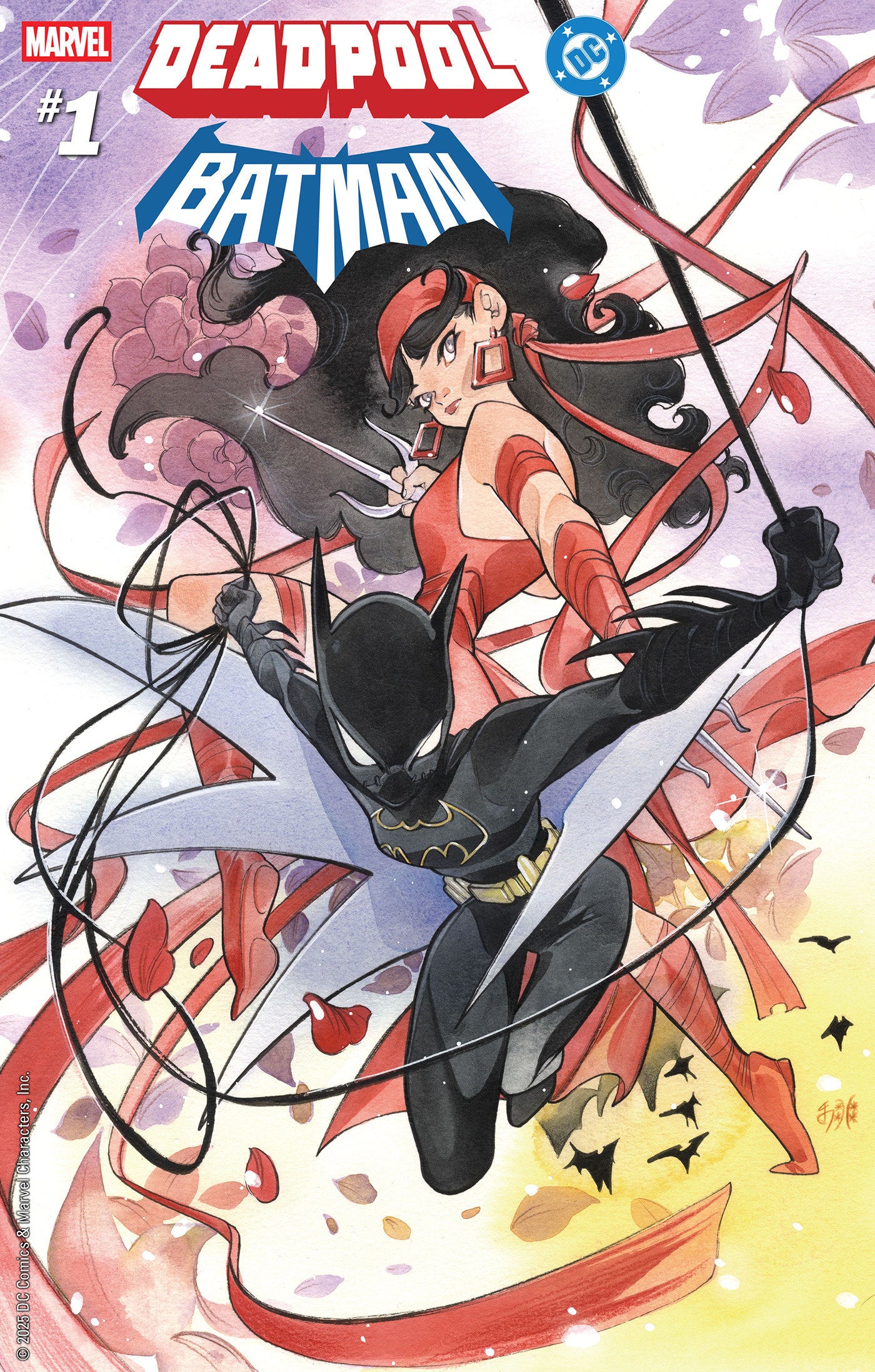 Marvel/DC: Deadpool/Batman #1 Peach Momoko Variant | Dragon's Lair Comics and Fantasy Houston TX