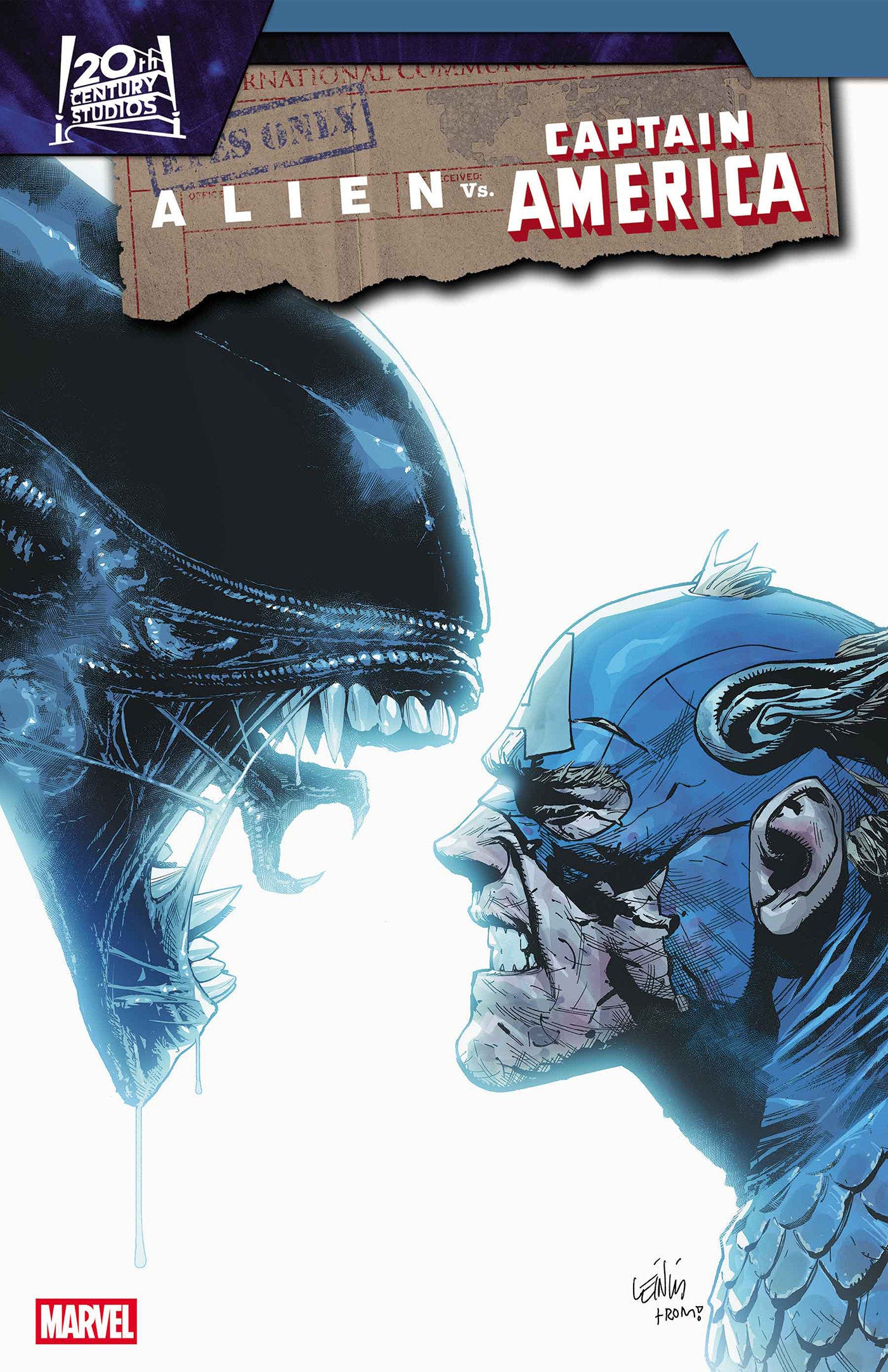Alien vs. Captain America #4 | Odin's Place