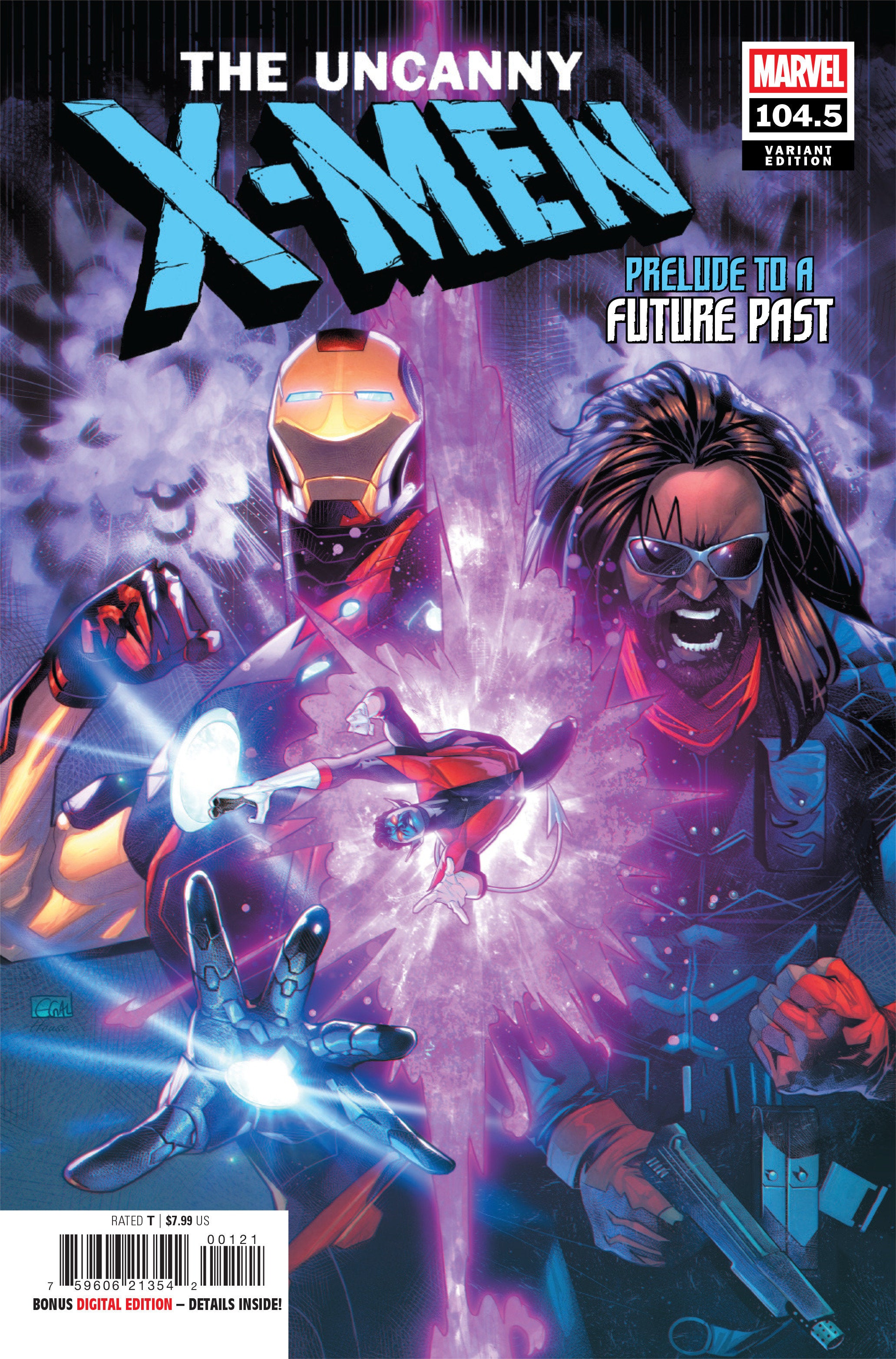 X-Men By Chris Claremont: Prelude To A Future Past #1 Edwin Galmon Variant | Dragon's Lair Comics and Fantasy Houston TX
