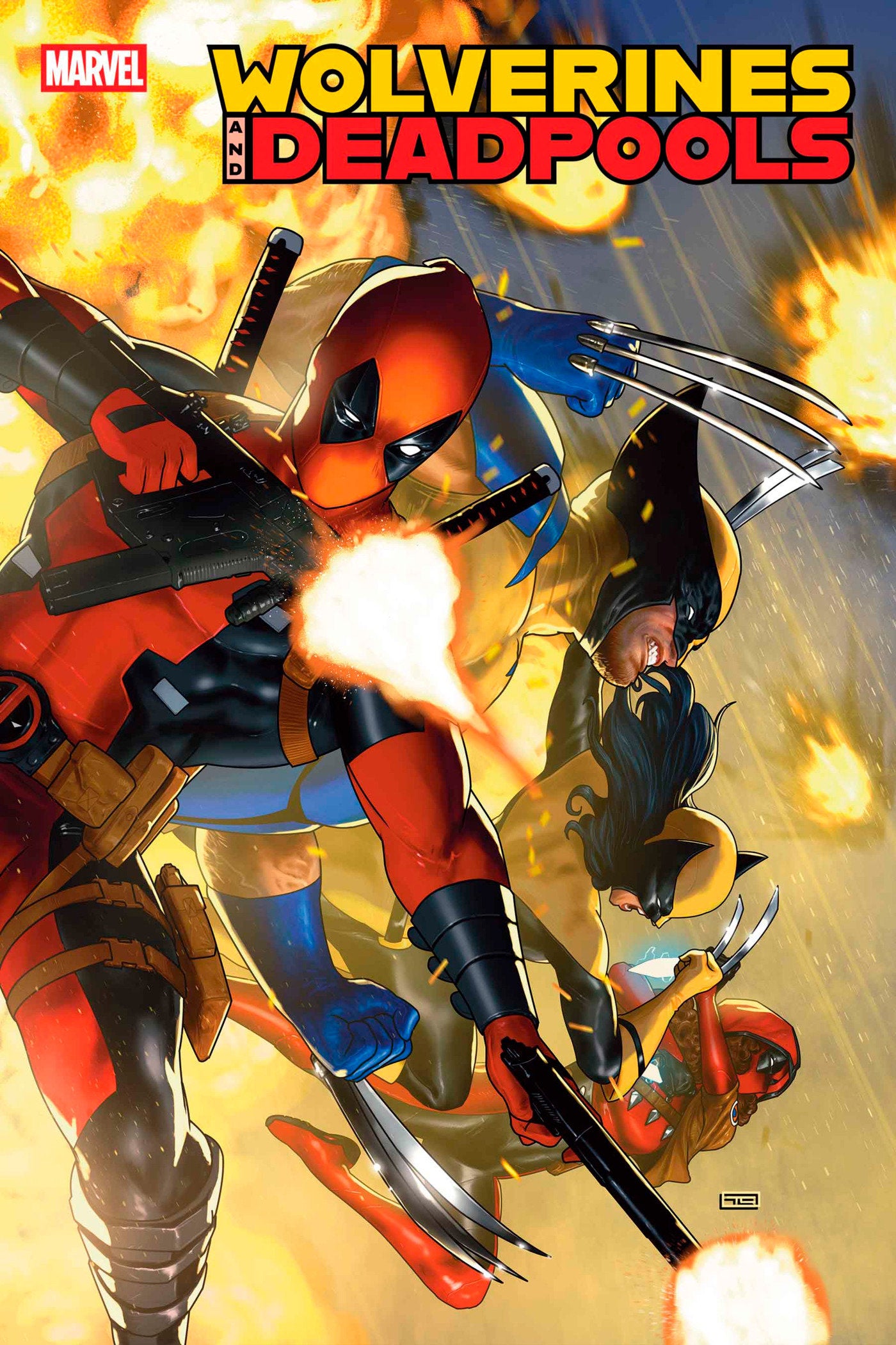 Wolverines & Deadpools #1 Taurin Clarke Variant | Dragon's Lair Comics and Fantasy Houston TX