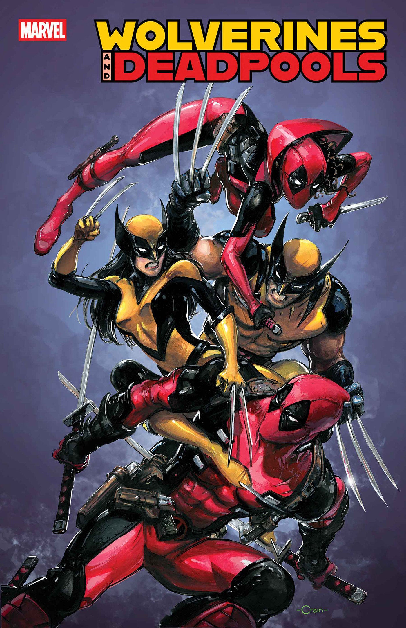 Wolverines & Deadpools #3 Clayton Crain Variant | Dragon's Lair Comics and Fantasy Houston TX
