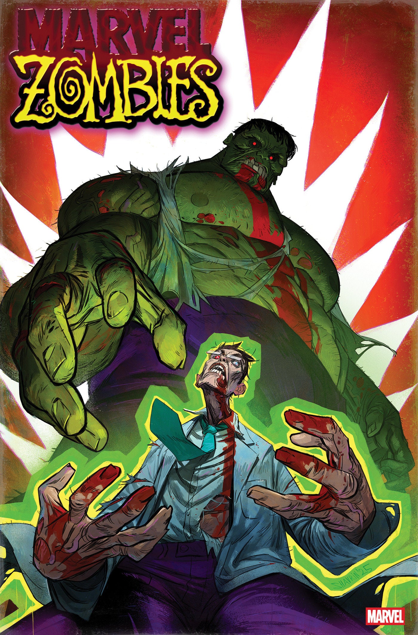 Marvel Zombies: Red Band #1 Ivan Shavrin Variant [Polybagged] | Dragon's Lair Comics and Fantasy Houston TX