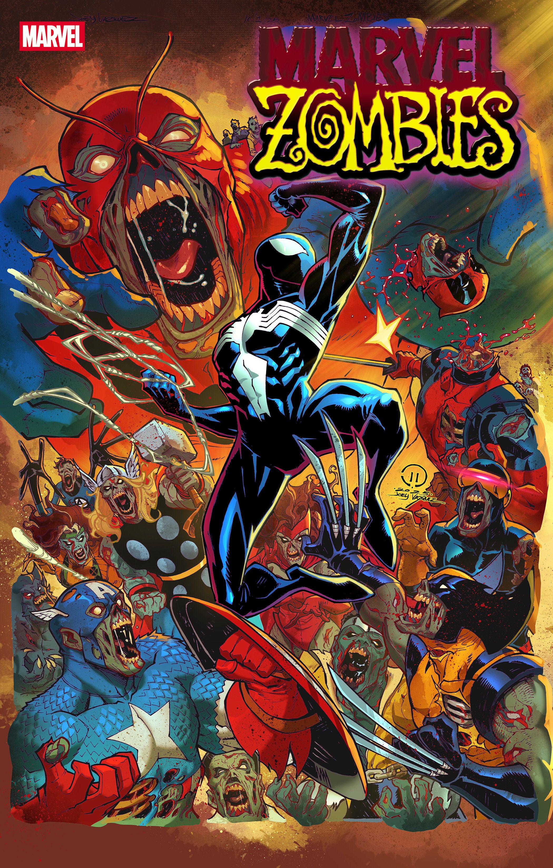 Marvel Zombies: Red Band #5 Joey Vasquez Variant [Polybagged] | Odin's Place