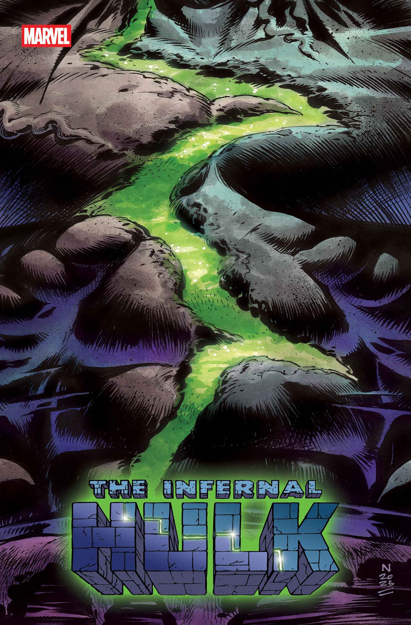Infernal Hulk #1 Nic Klein Promo Variant | Dragon's Lair Comics and Fantasy Houston TX