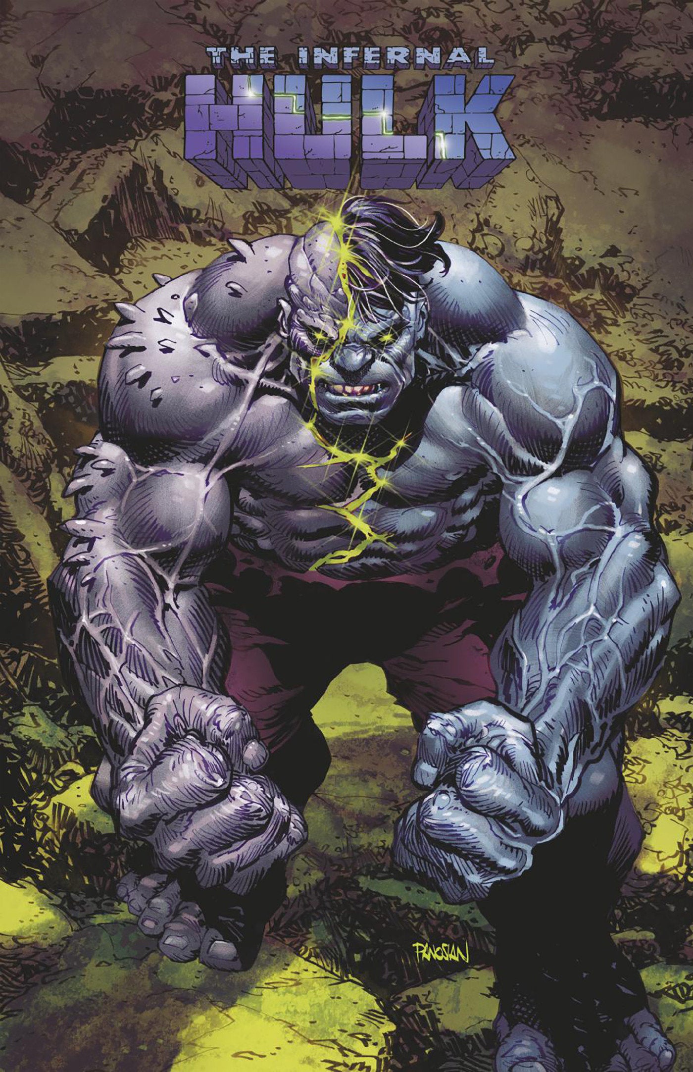 Infernal Hulk #1 Dan Panosian Foil Variant | Dragon's Lair Comics and Fantasy Houston TX