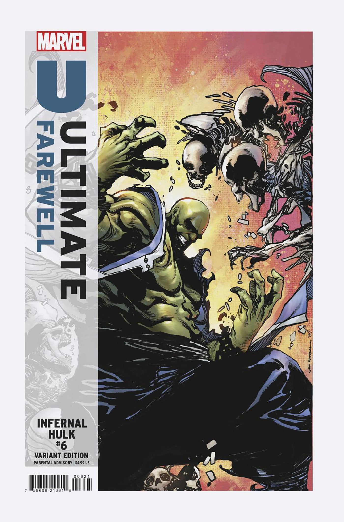 Infernal Hulk #6 Von Randal Ultimate Farewell Variant | Odin's Place