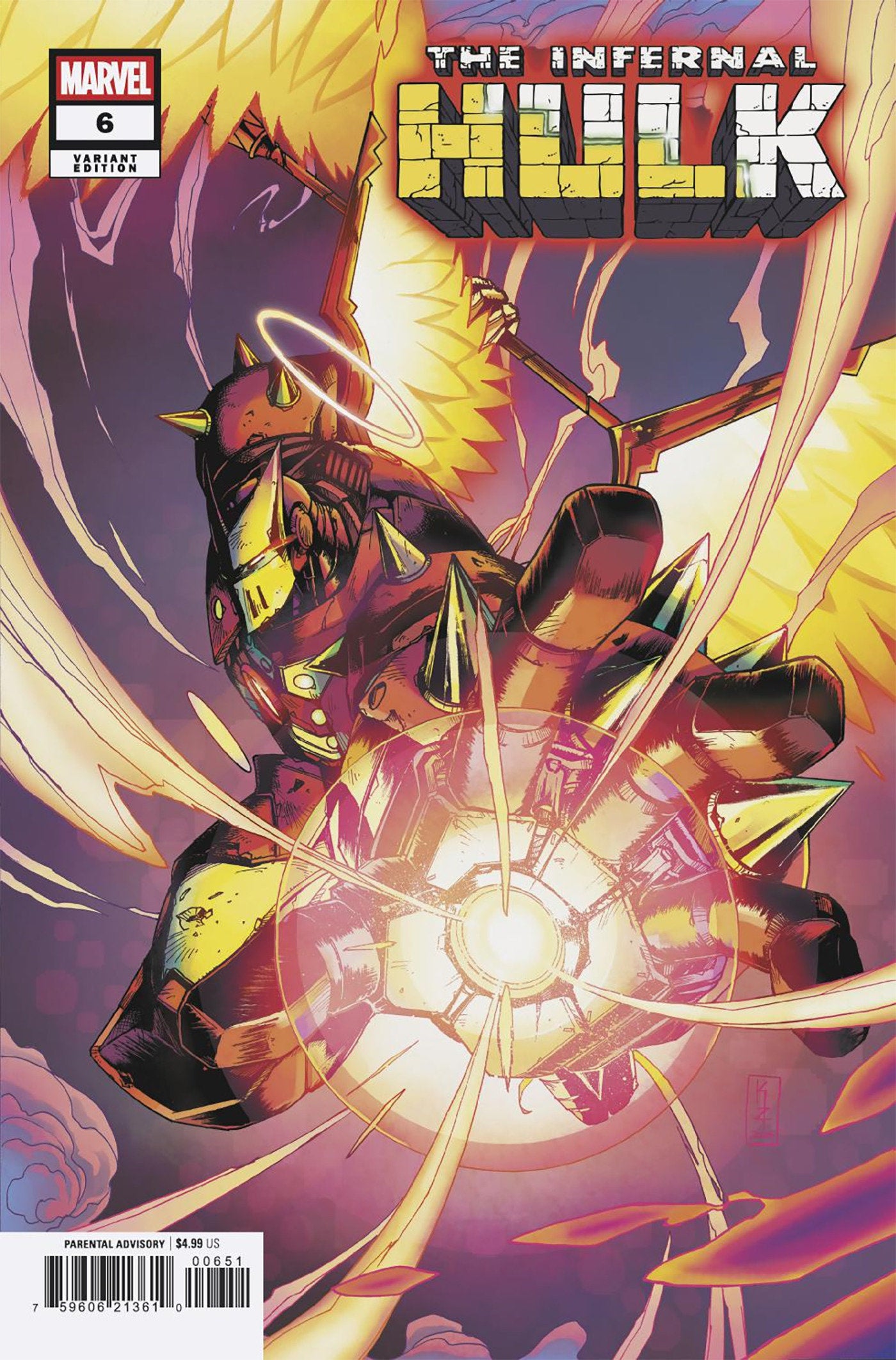 Infernal Hulk #6 Kei Zama Hellbuster Armor Variant | Odin's Place