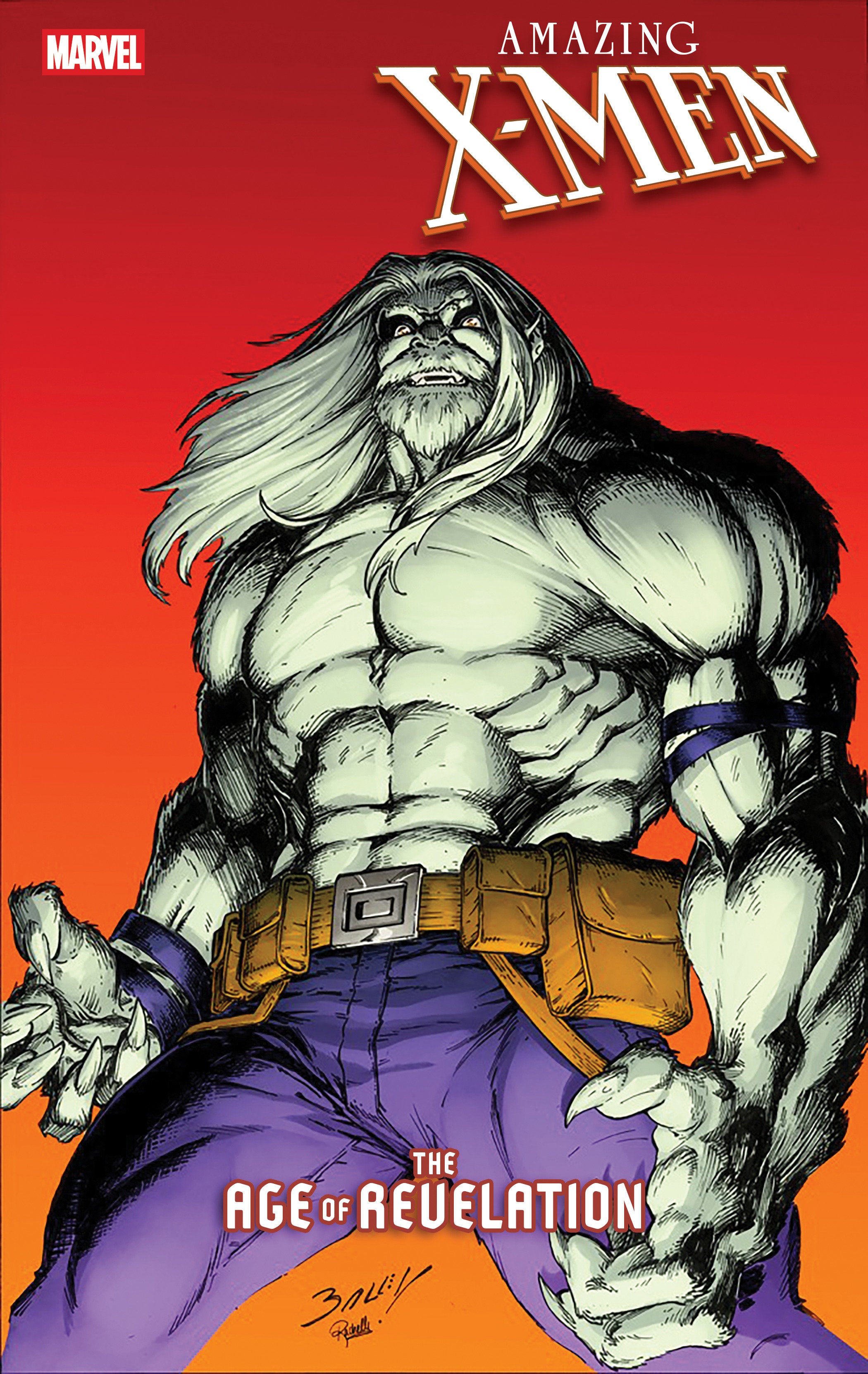 Amazing X Men #1 Mark Bagley Beast Variant [Aor] | Dragon's Lair Comics and Fantasy Houston TX