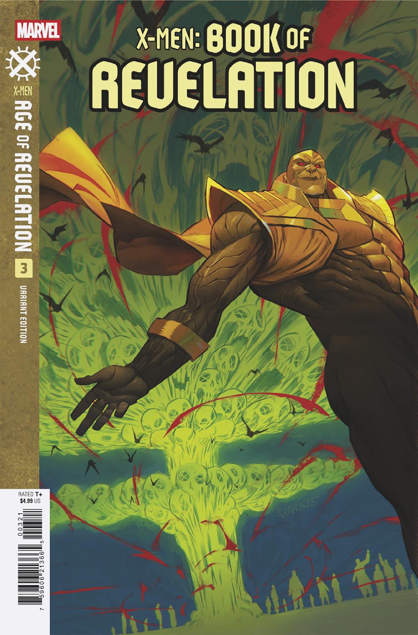 X-Men: Book Of Revelation #3 Ivan Shavrin Variant [AOR] | Dragon's Lair Comics and Fantasy Houston TX