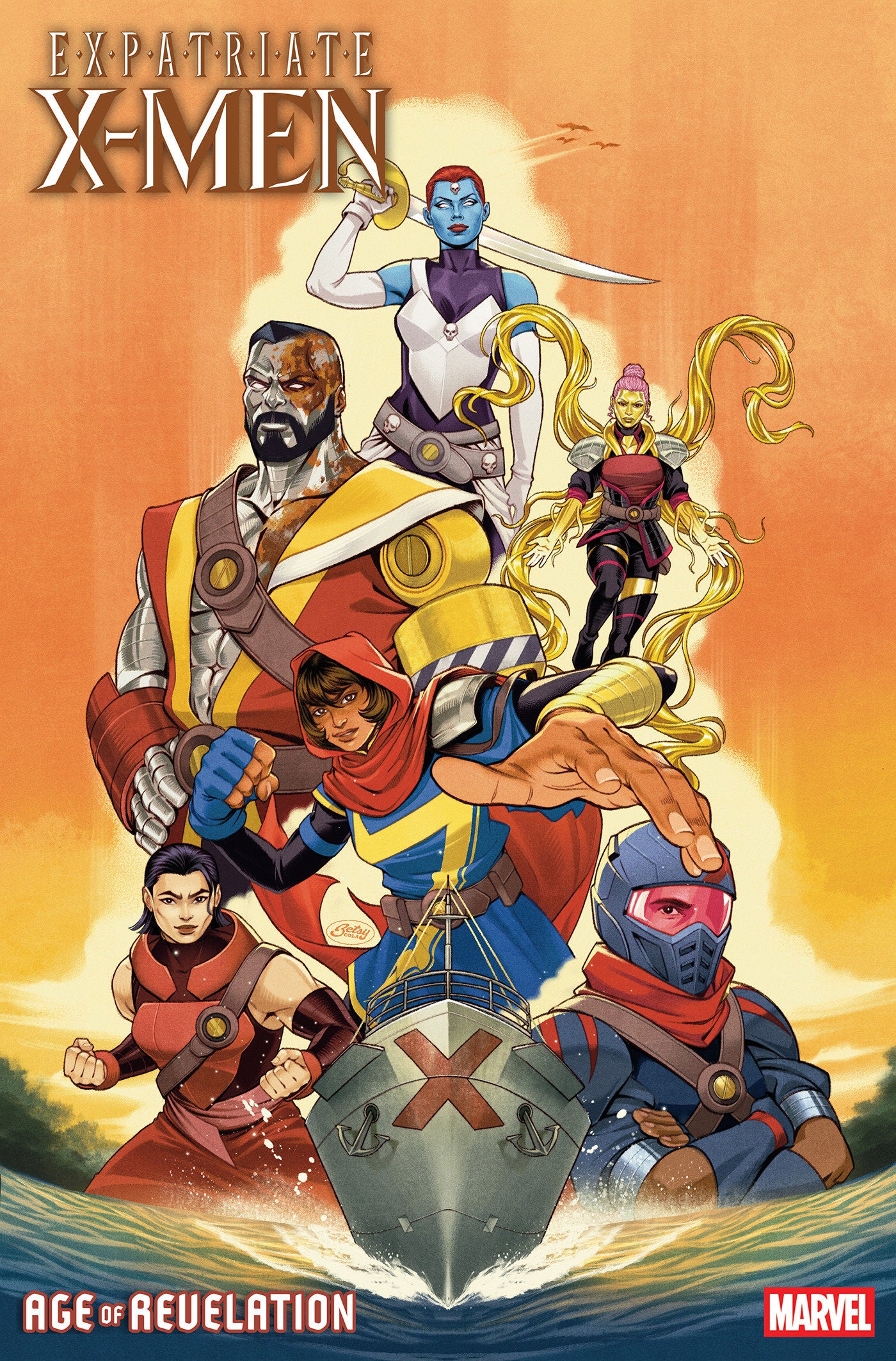 Expatriate X-Men #2 Betsy Cola Variant [AOR] | Dragon's Lair Comics and Fantasy Houston TX