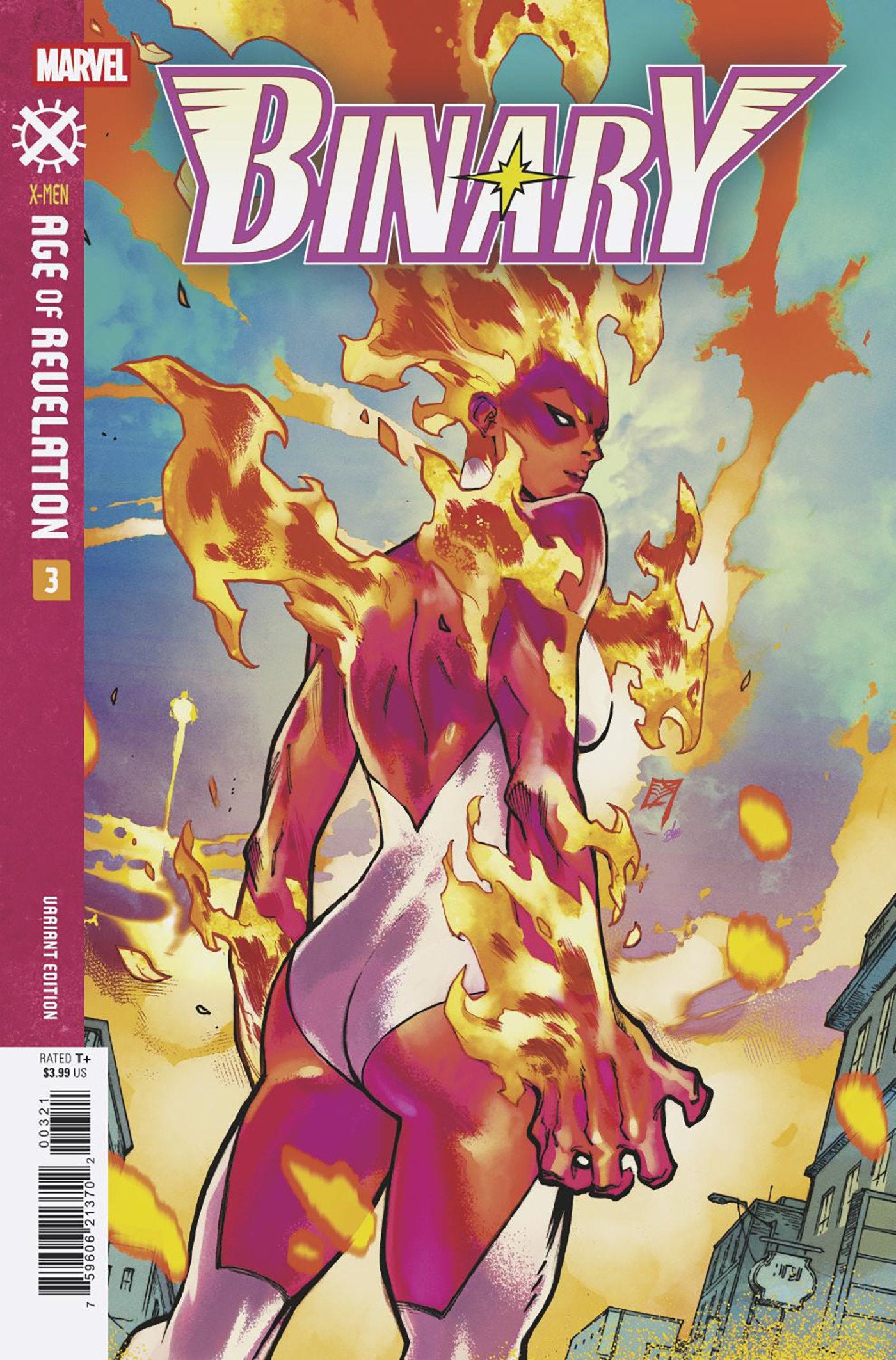 Binary #3 C.F. Villa Variant [AOR] | Dragon's Lair Comics and Fantasy Houston TX