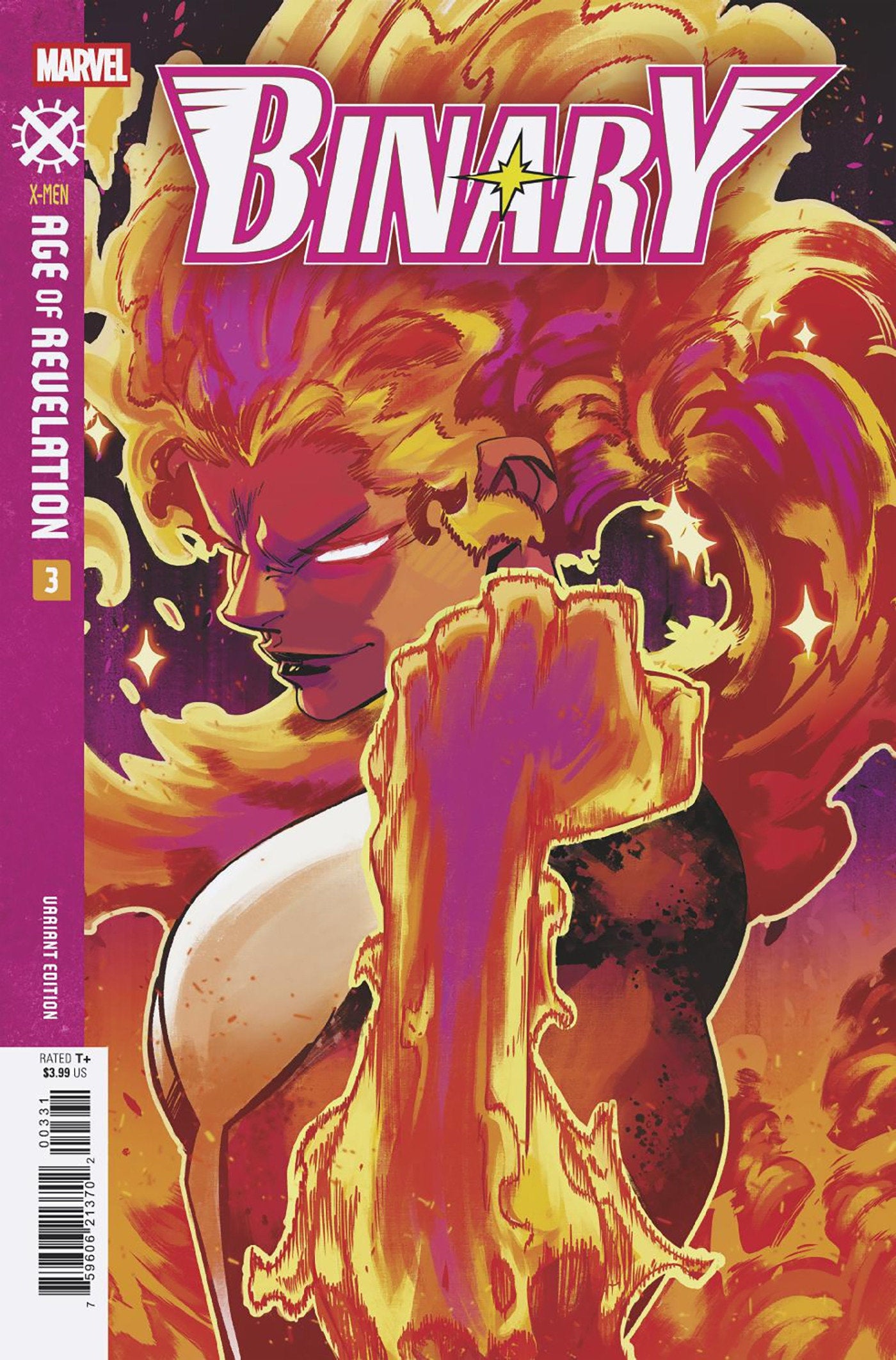 Binary #3 Daniele Dinicolo Variant [AOR] | Dragon's Lair Comics and Fantasy Houston TX