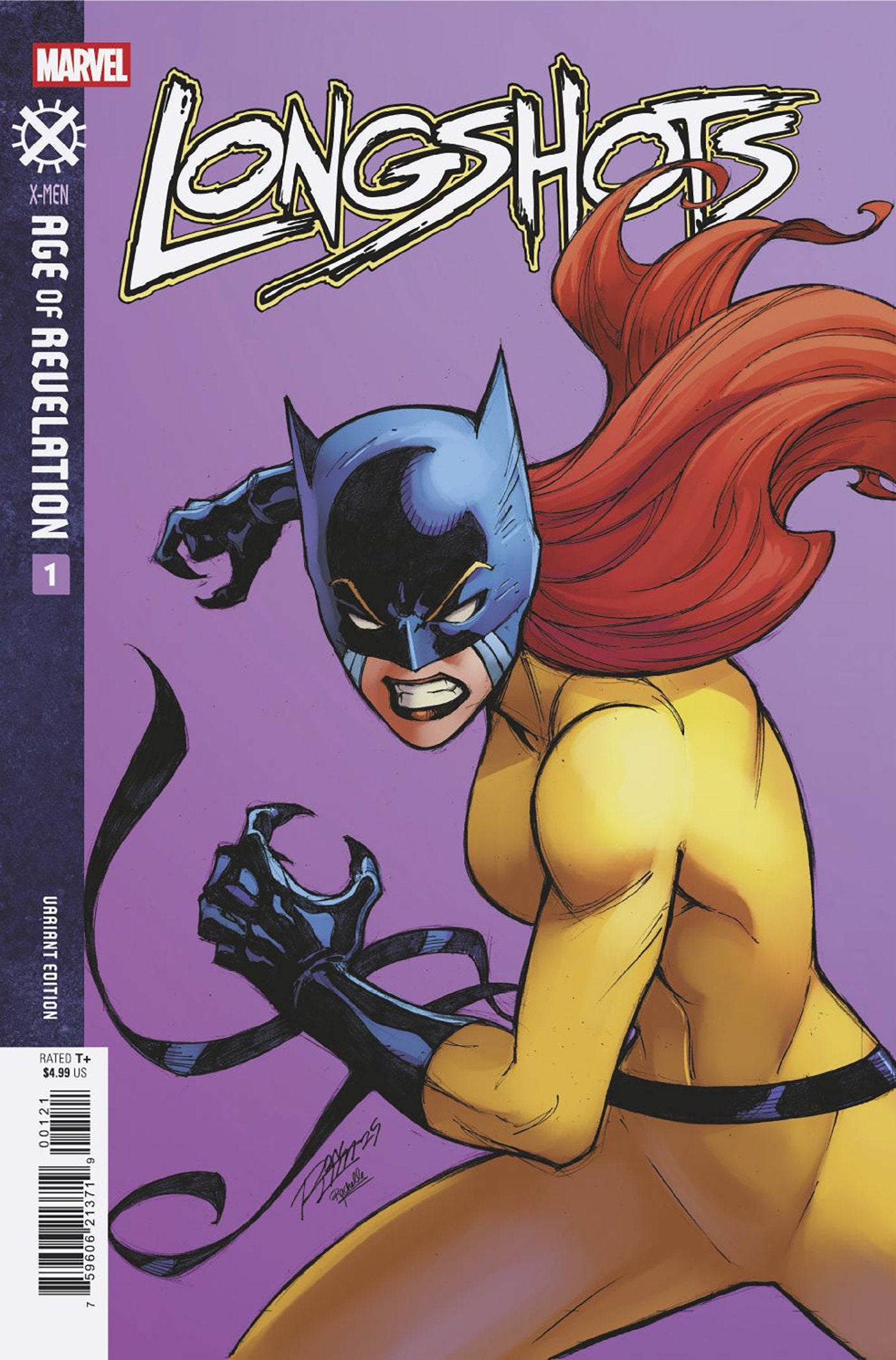 Longshots #1 Ron Lim Hellcat Variant [Aor] | Dragon's Lair Comics and Fantasy Houston TX