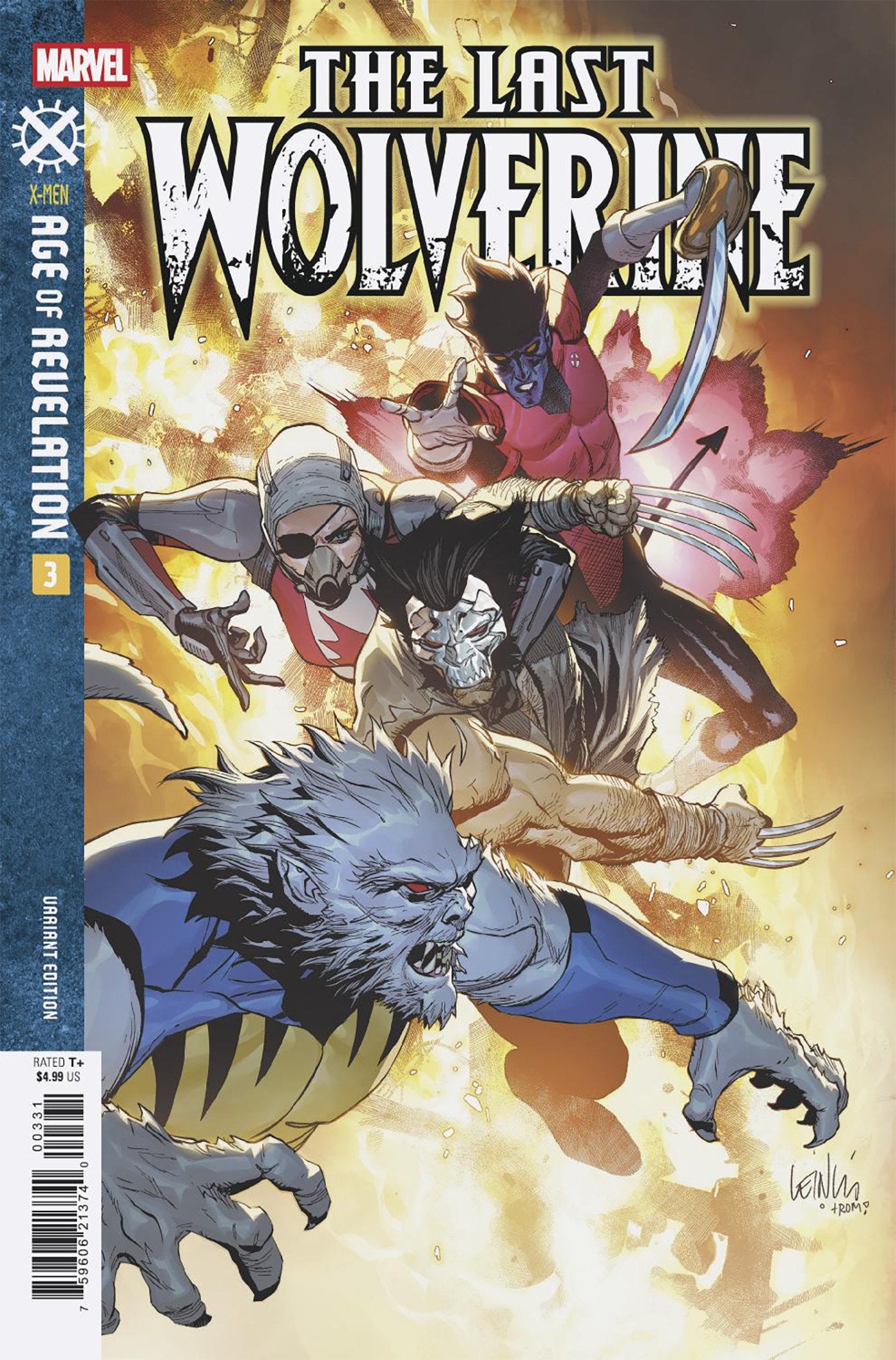 The Last Wolverine #3 Leinil Yu Variant [AOR] | Dragon's Lair Comics and Fantasy Houston TX