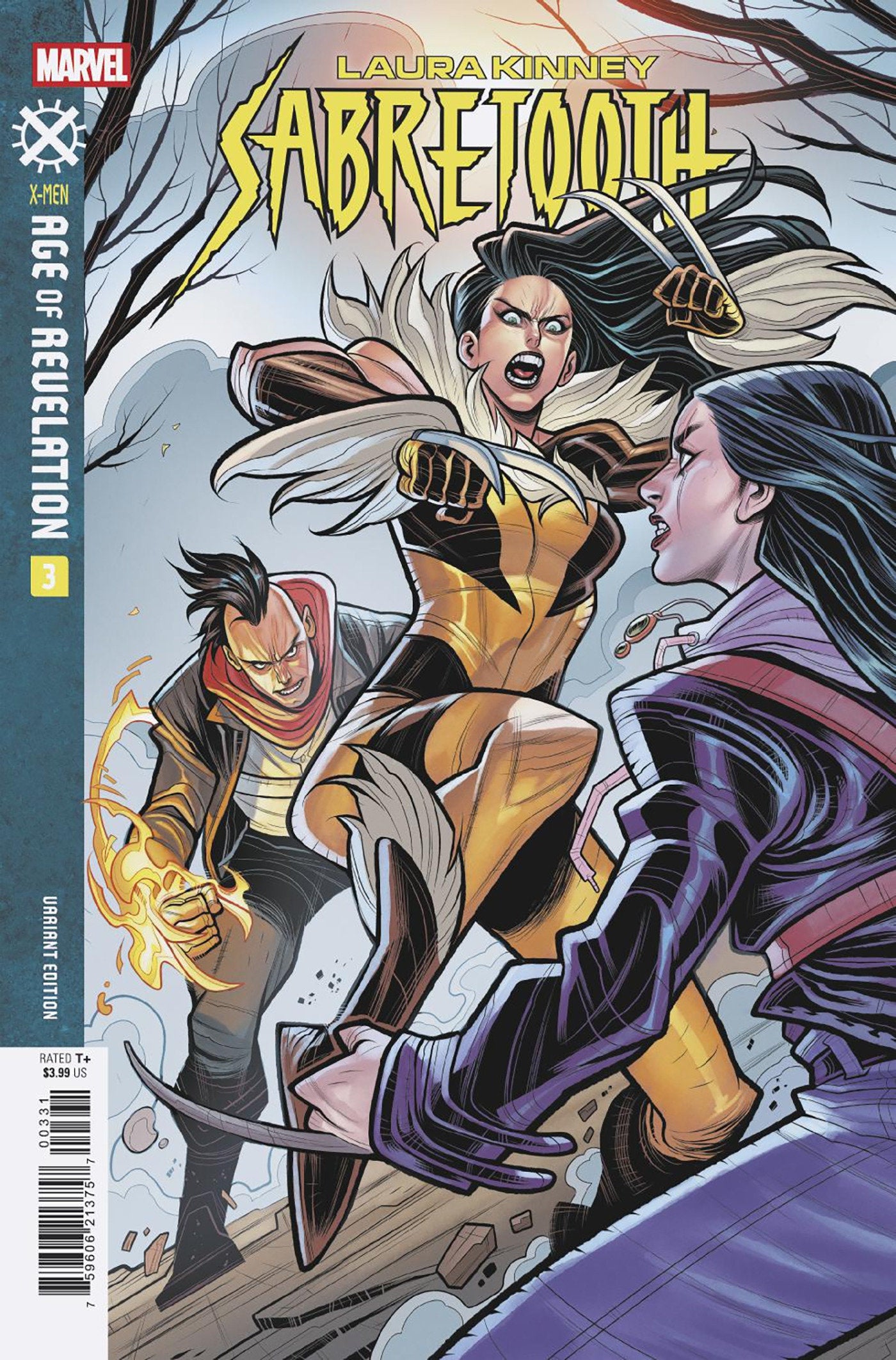 Laura Kinney: Sabretooth #3 Elizabeth Torque Variant [AOR] | Dragon's Lair Comics and Fantasy Houston TX