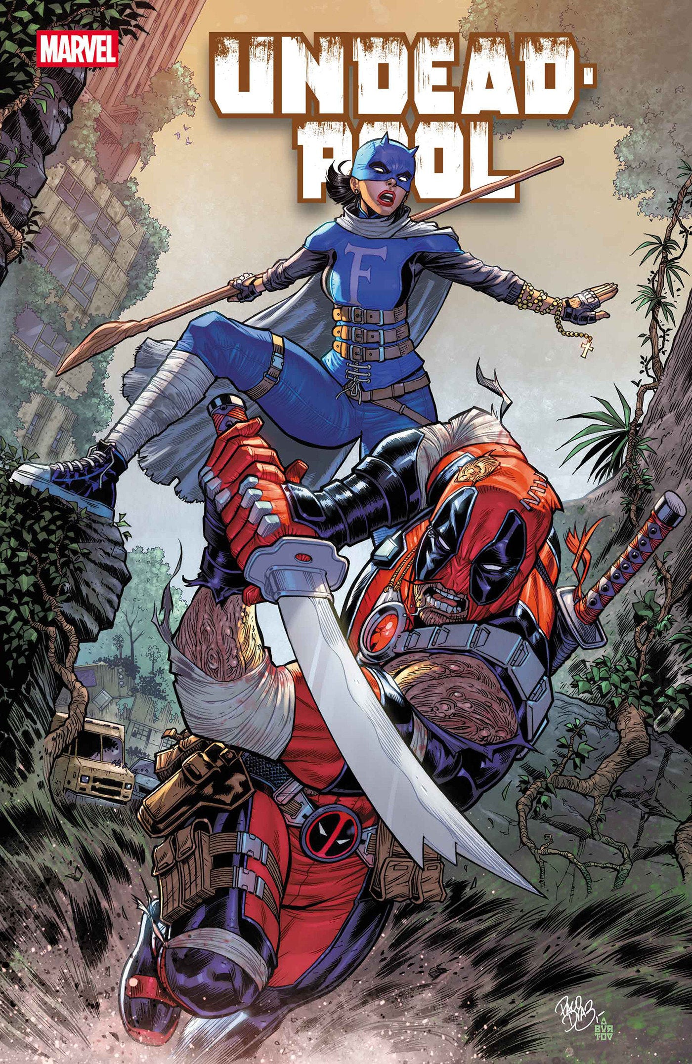 Undeadpool #3 Paco Diaz Variant [AOR] | Dragon's Lair Comics and Fantasy Houston TX