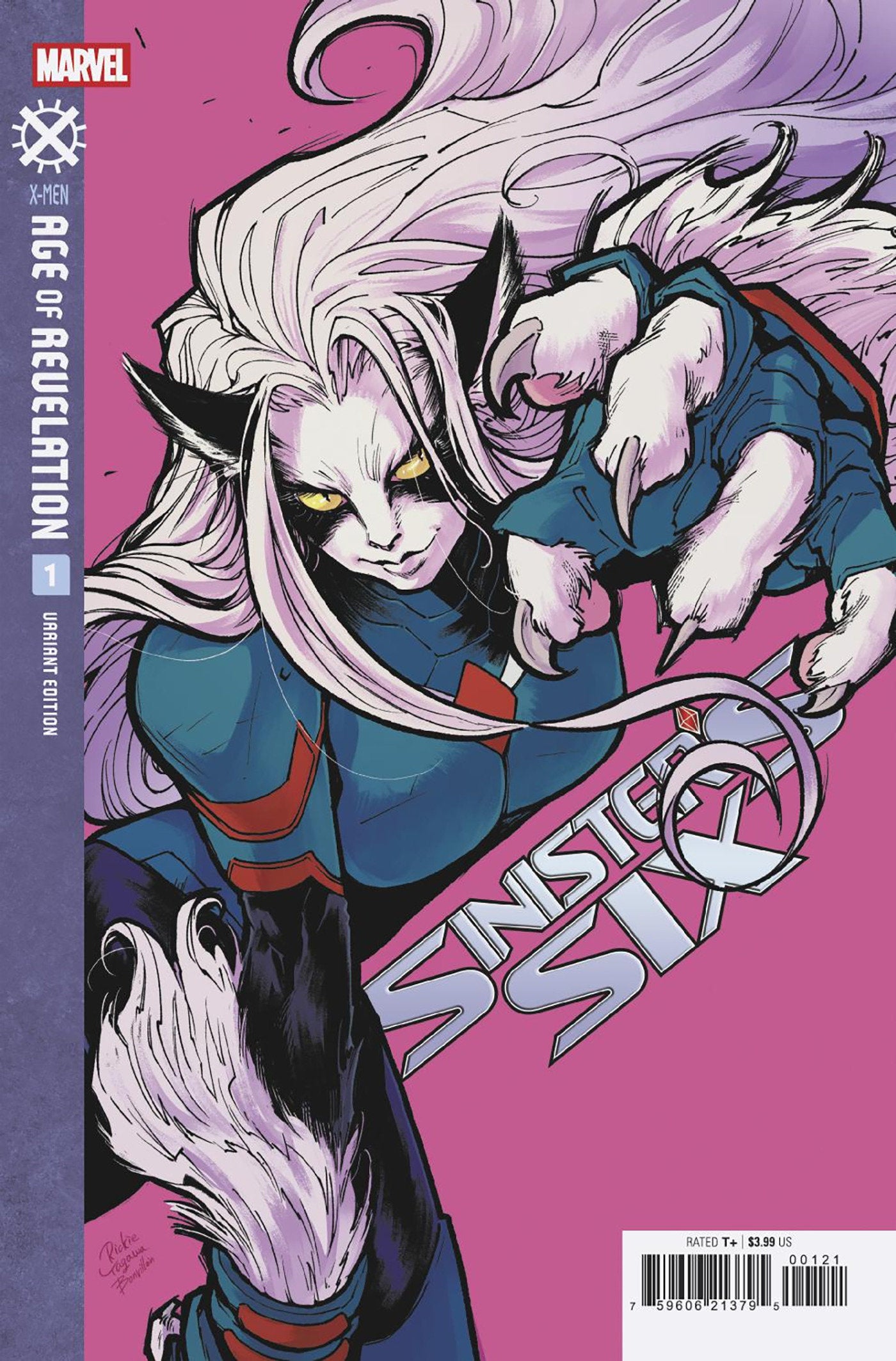 Sinister's Six #1 Rickie Yagawa Black Cat Variant [AOR] | Dragon's Lair Comics and Fantasy Houston TX