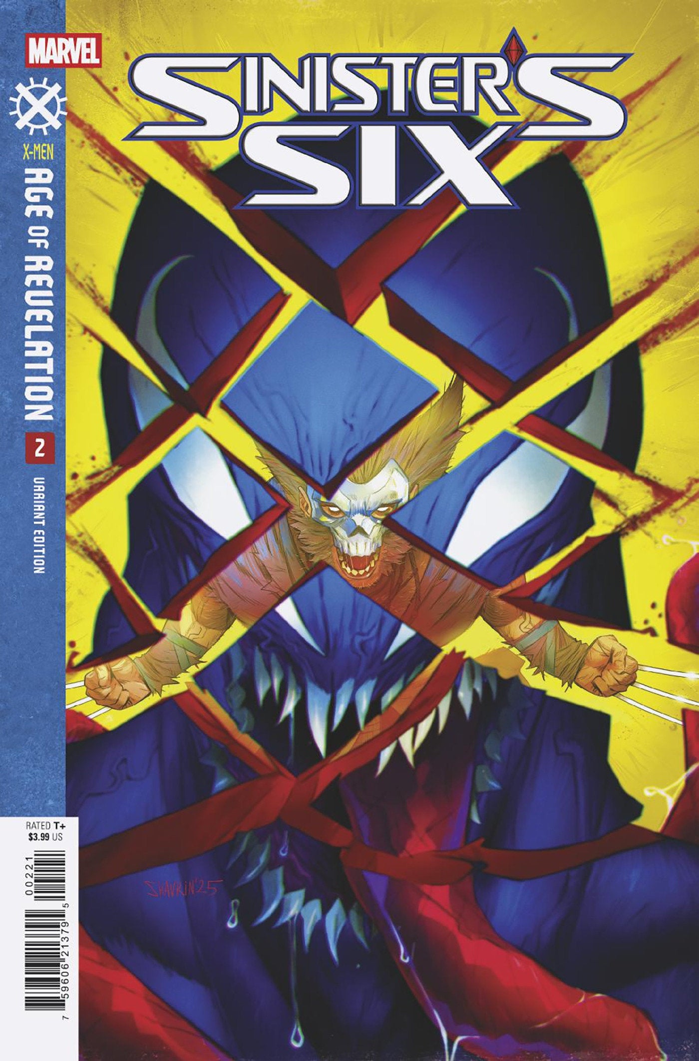 Sinister's Six #2 Ivan Shavrin Variant [AOR] | Dragon's Lair Comics and Fantasy Houston TX