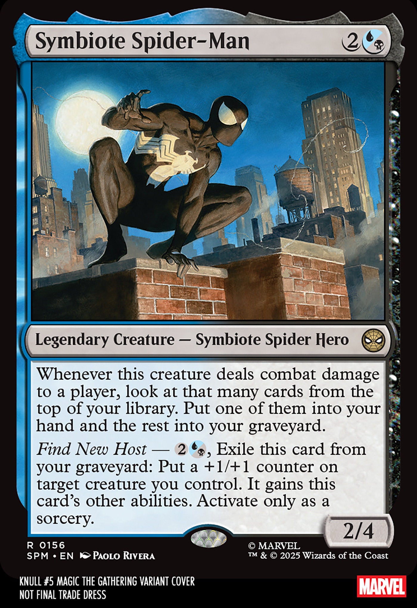 Knull #5 Paolo Rivera Magic: The Gathering Variant | Odin's Place