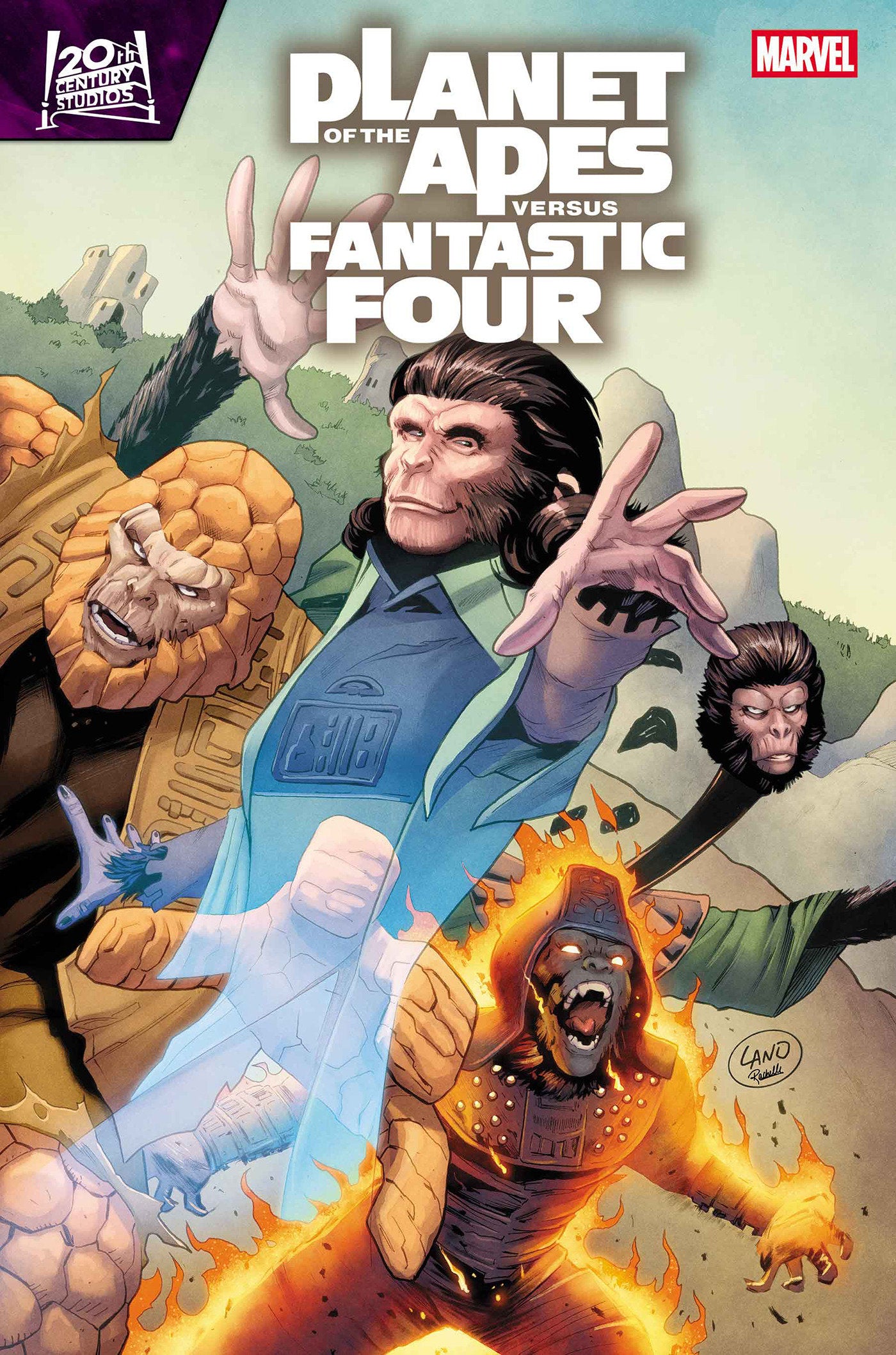 Planet Of The Apes vs. Fantastic Four #2 | Odin's Place