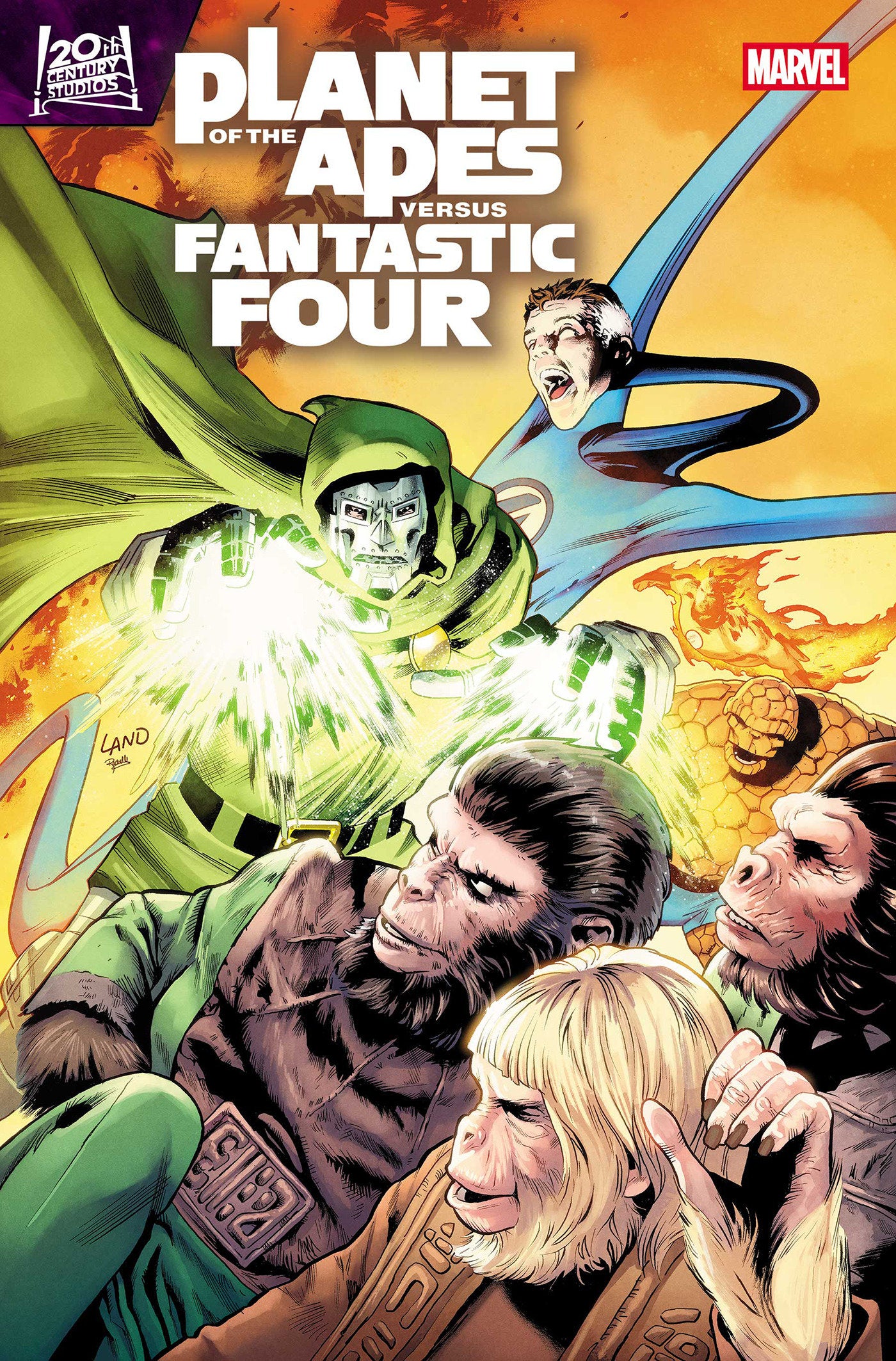 Planet Of The Apes vs. Fantastic Four #4 | Odin's Place