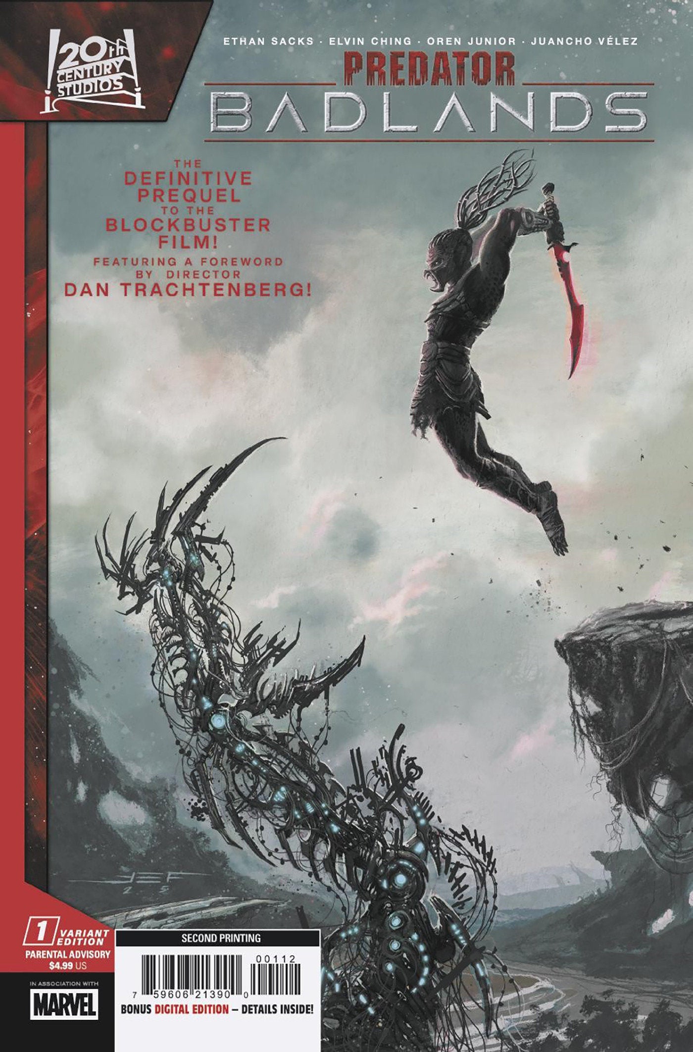 Predator: Badlands #1 Juan Ferreyra 2nd Printing Variant | Odin's Place