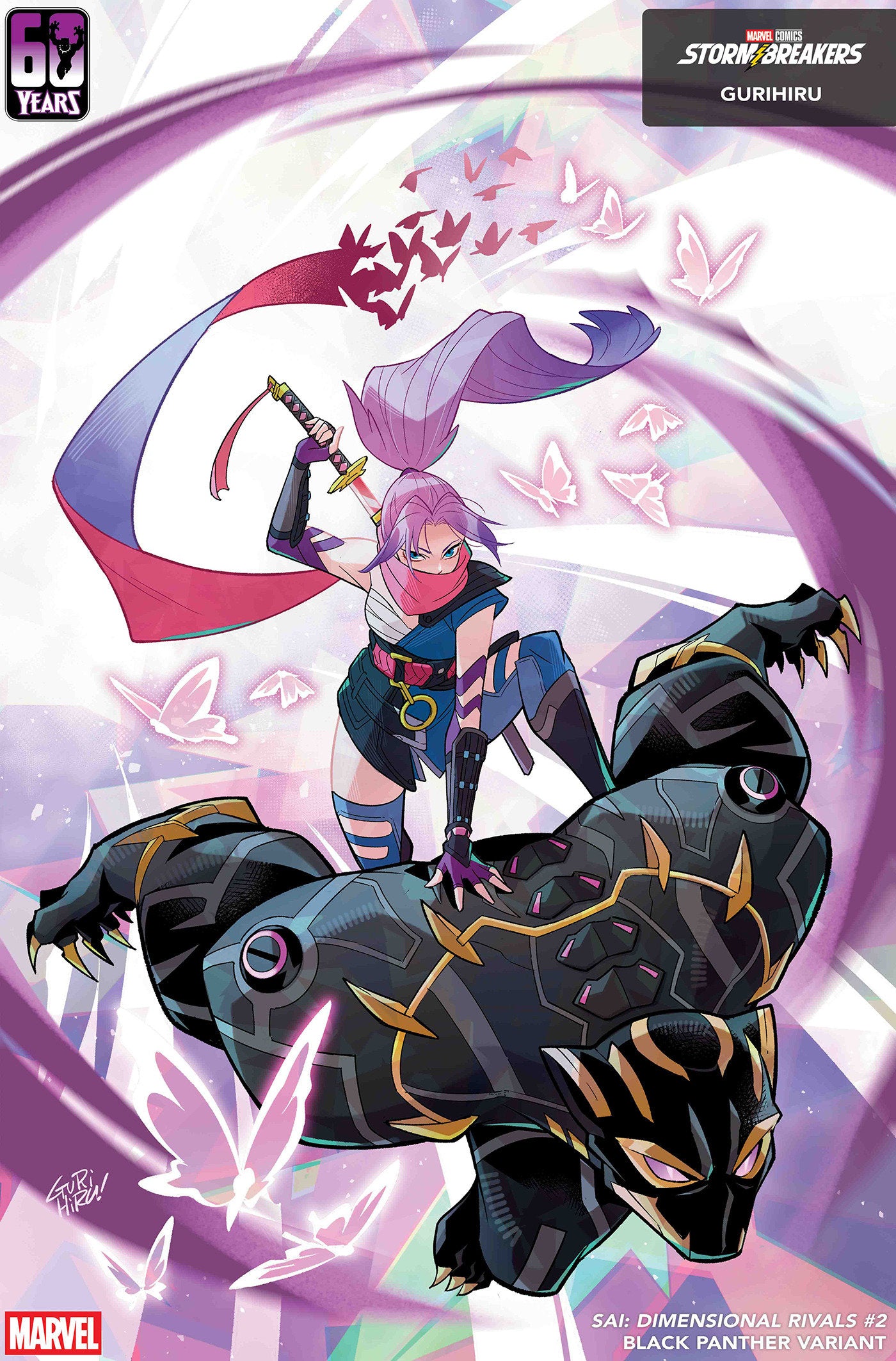 Sai: Dimensional Rivals #2 Gurihiru Black Panther Variant | Odin's Place