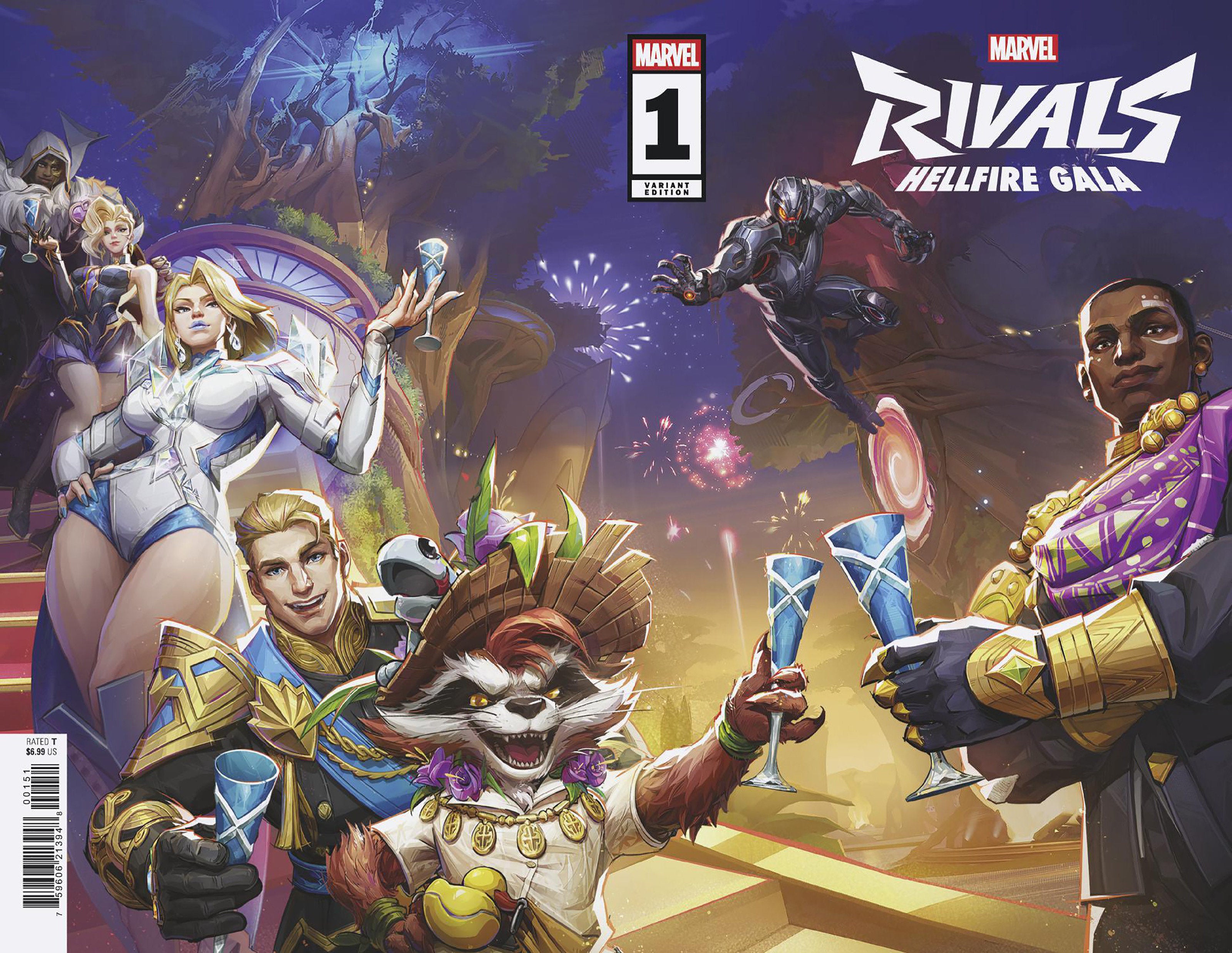 Marvel Rivals: Hellfire Gala #1 Netease Games Marvel Rivals Wraparound Variant | Dragon's Lair Comics and Fantasy Houston TX