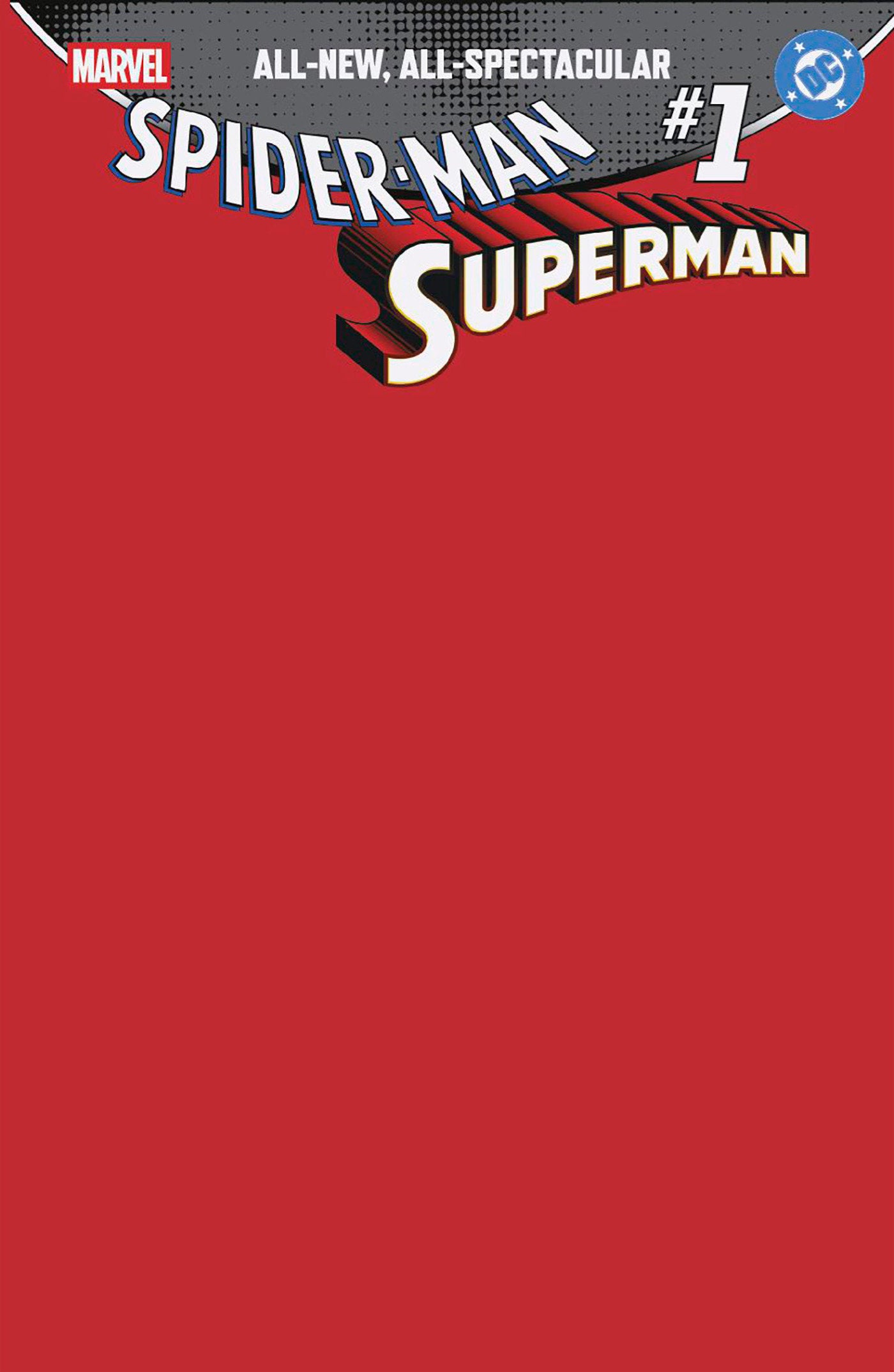 Marvel/DC: Spider-Man/Superman #1 Blank Cover Variant | Odin's Place