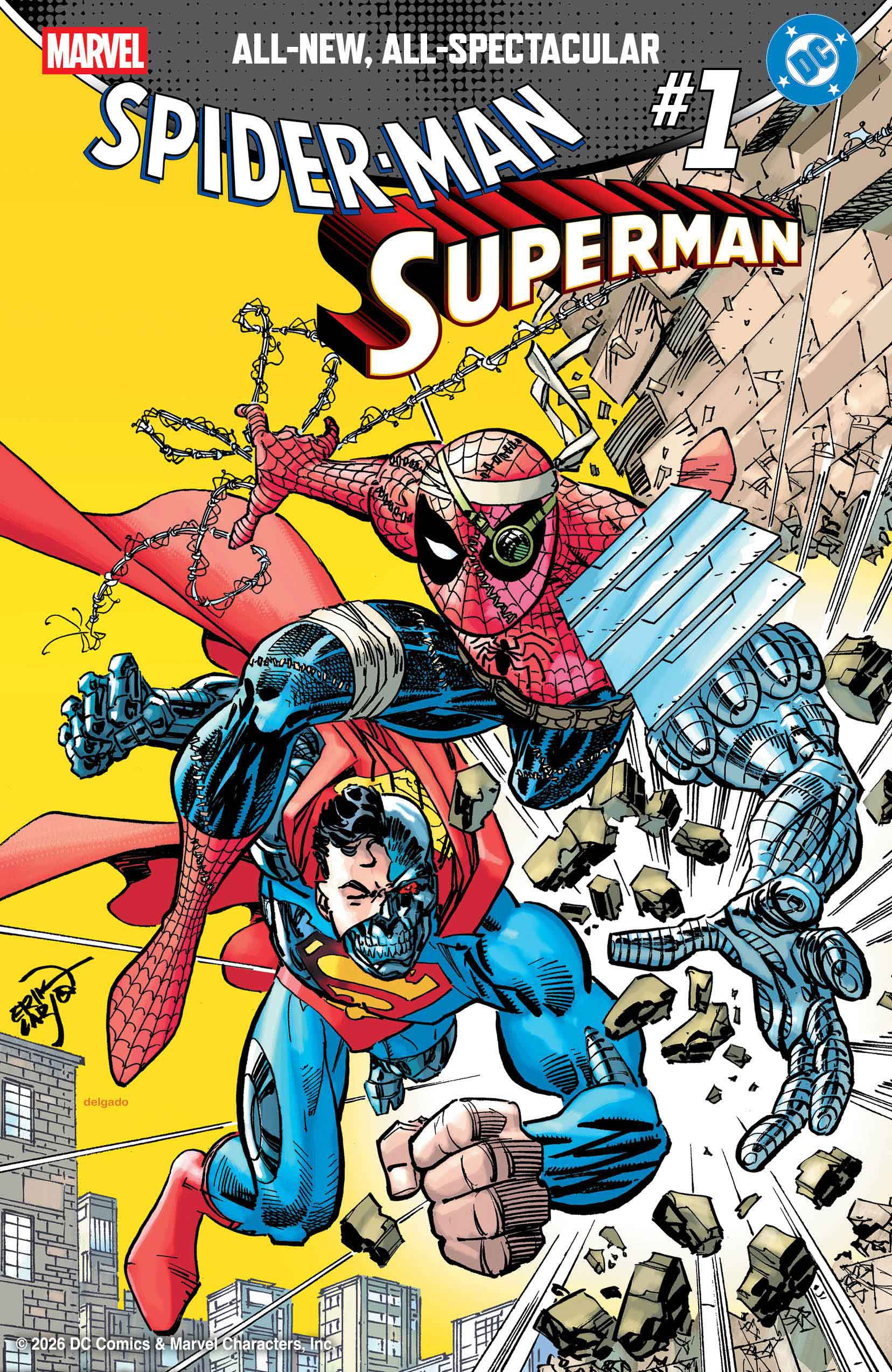 Marvel/DC: Spider-Man/Superman #1 Erik Larsen Variant | Odin's Place
