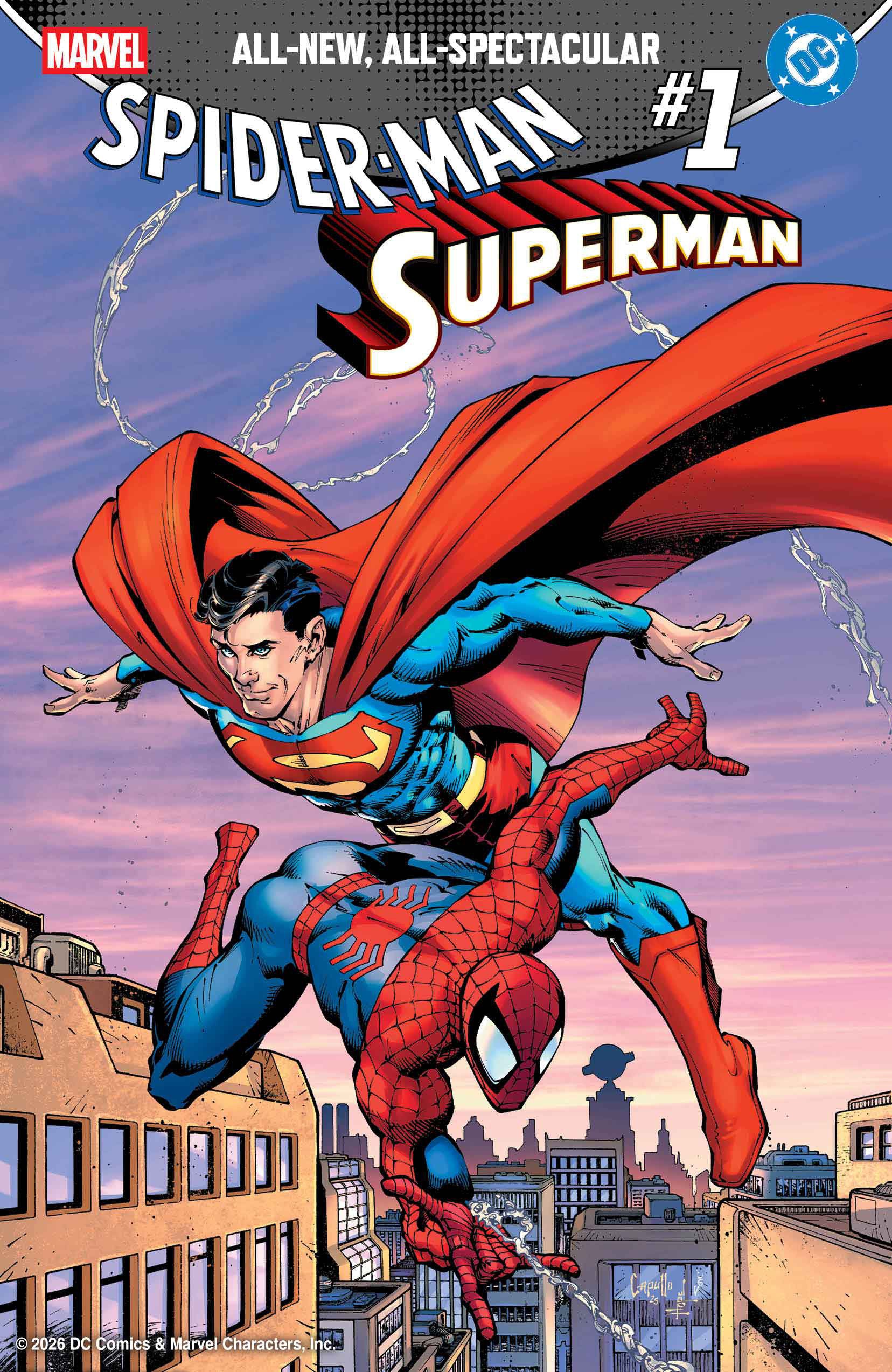 Marvel/DC: Spider-Man/Superman #1 Greg Capullo Variant | Odin's Place
