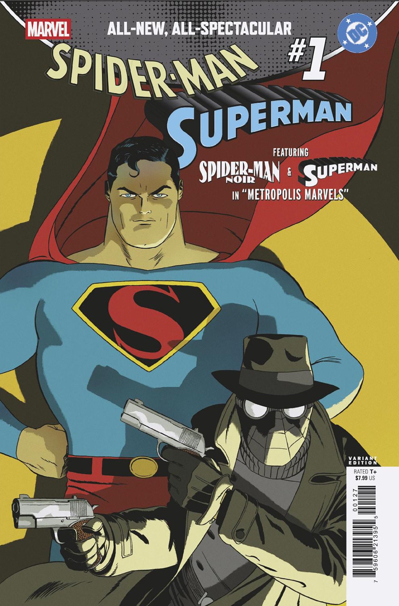 Marvel/DC: Spider-Man/Superman #1 Marcos Martin Variant | Odin's Place