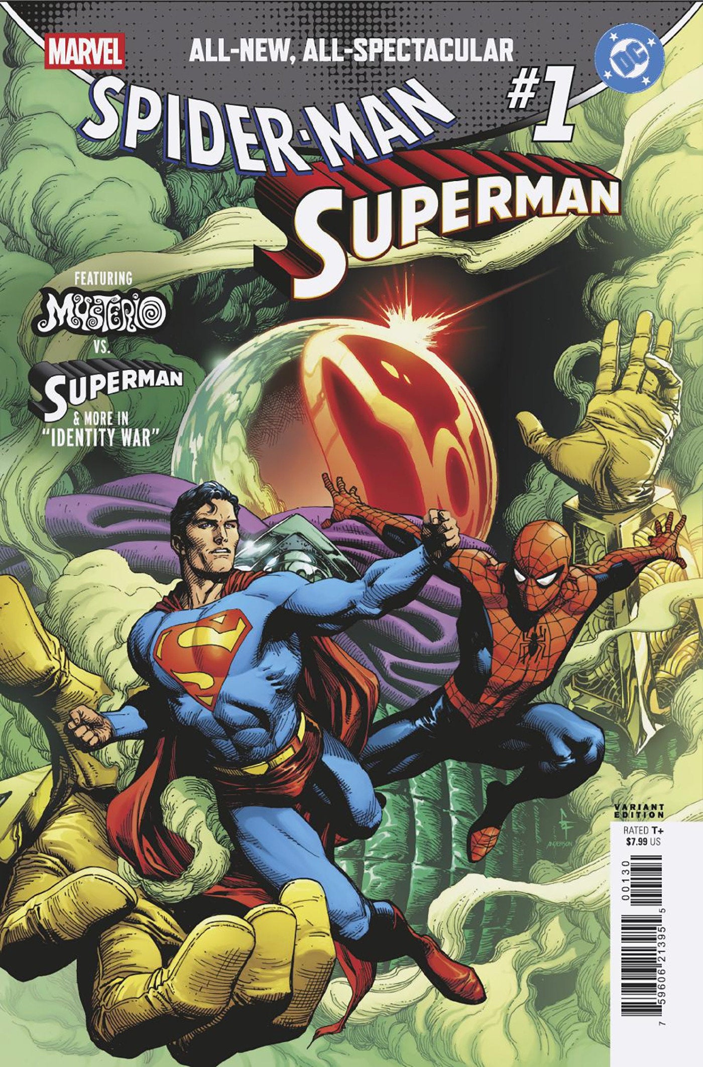 Marvel/DC: Spider-Man/Superman #1 Gary Frank Variant | Odin's Place