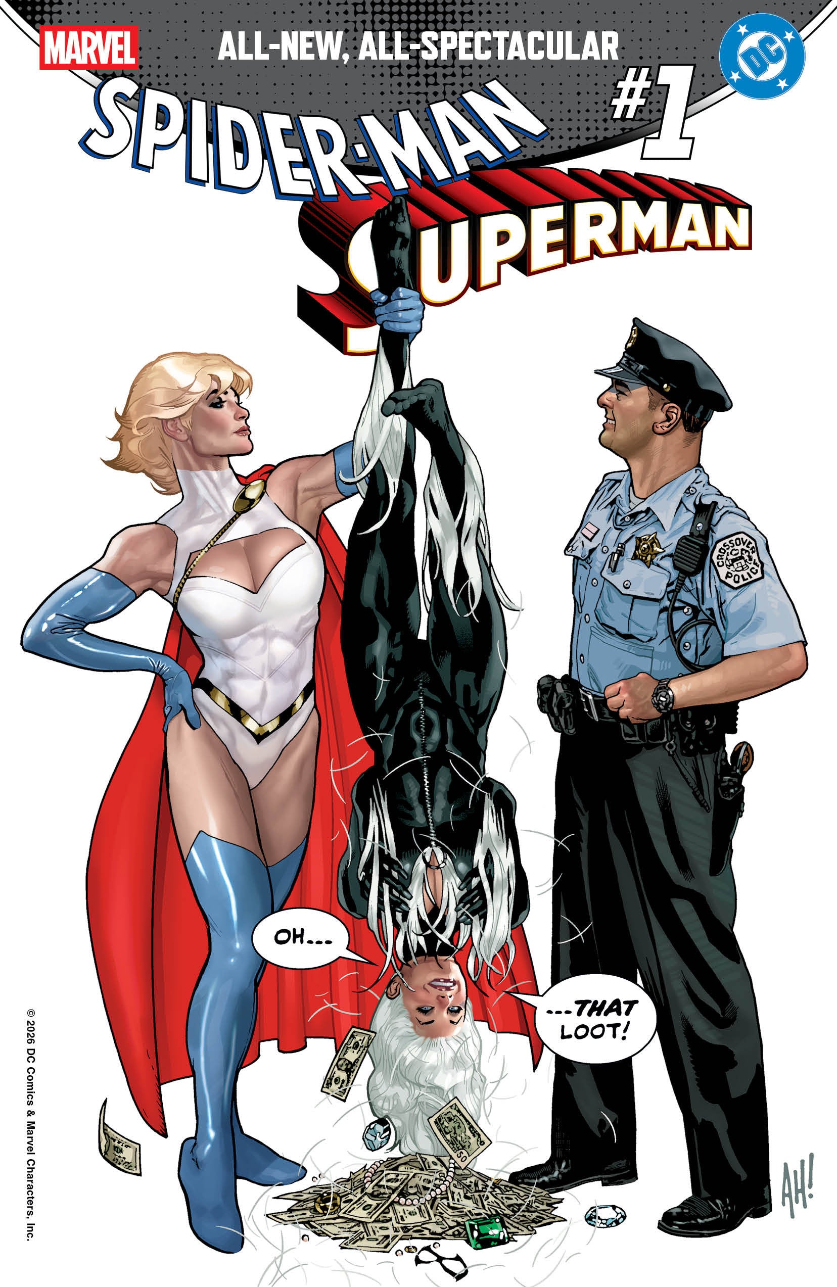 Marvel/DC: Spider-Man/Superman #1 Adam Hughes Variant | Odin's Place