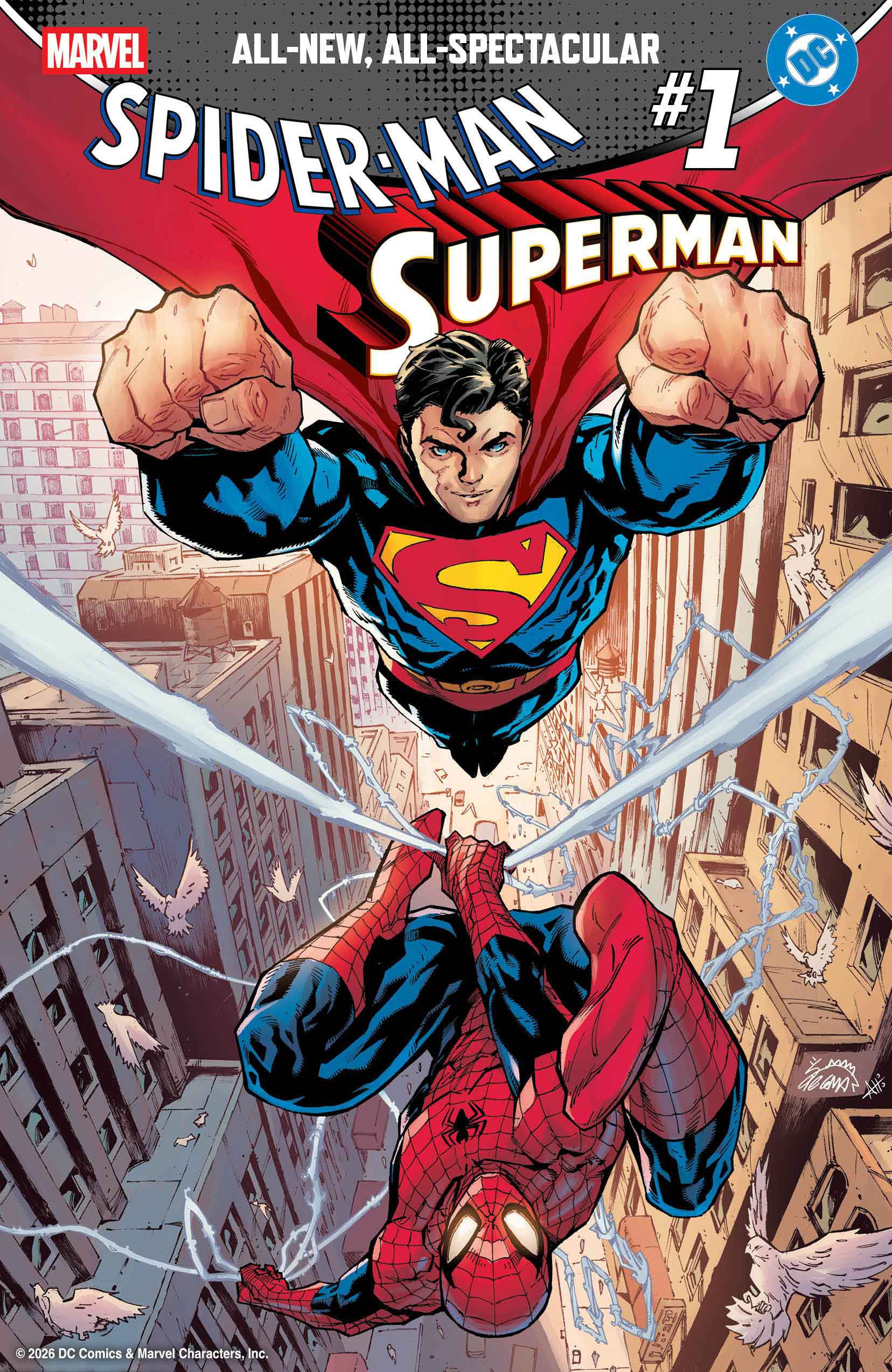 Marvel/DC: Spider-Man/Superman #1 Ryan Stegman Variant | Odin's Place