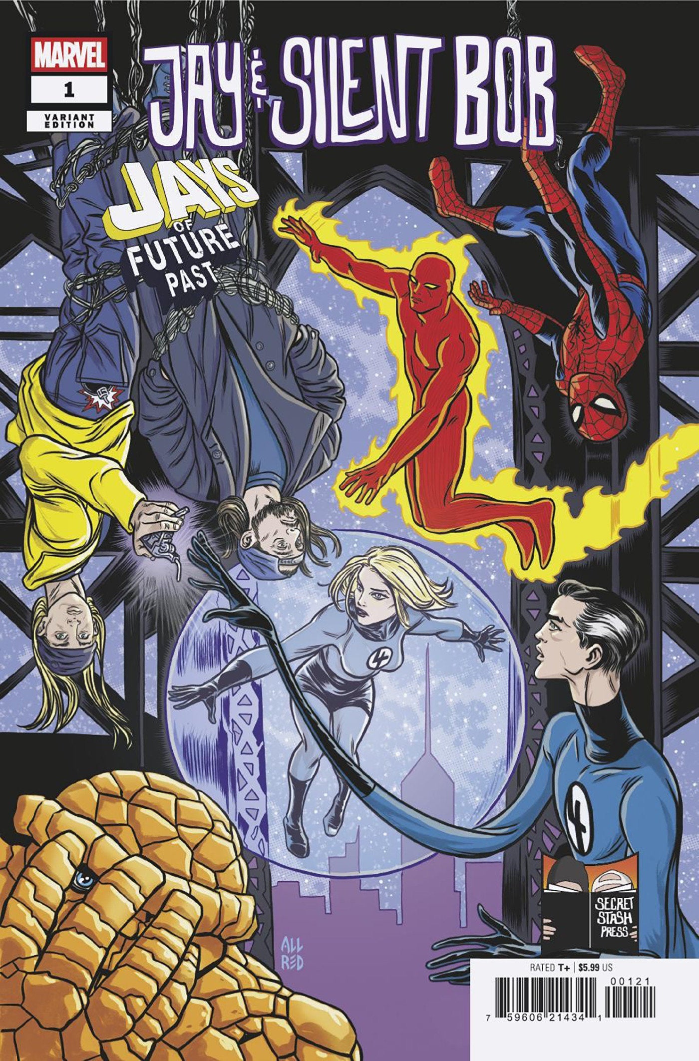 Jay & Silent Bob: Jays Of Future Past #1 Michael Allred Variant | Odin's Place