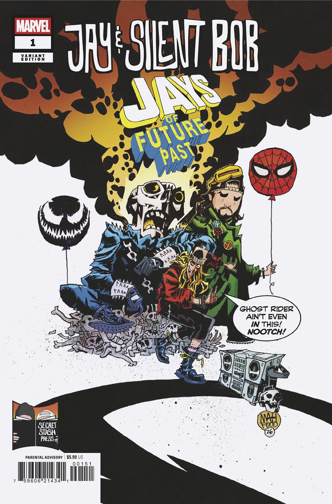 Jay & Silent Bob: Jays Of Future Past #1 Jim Mahfood Variant | Odin's Place