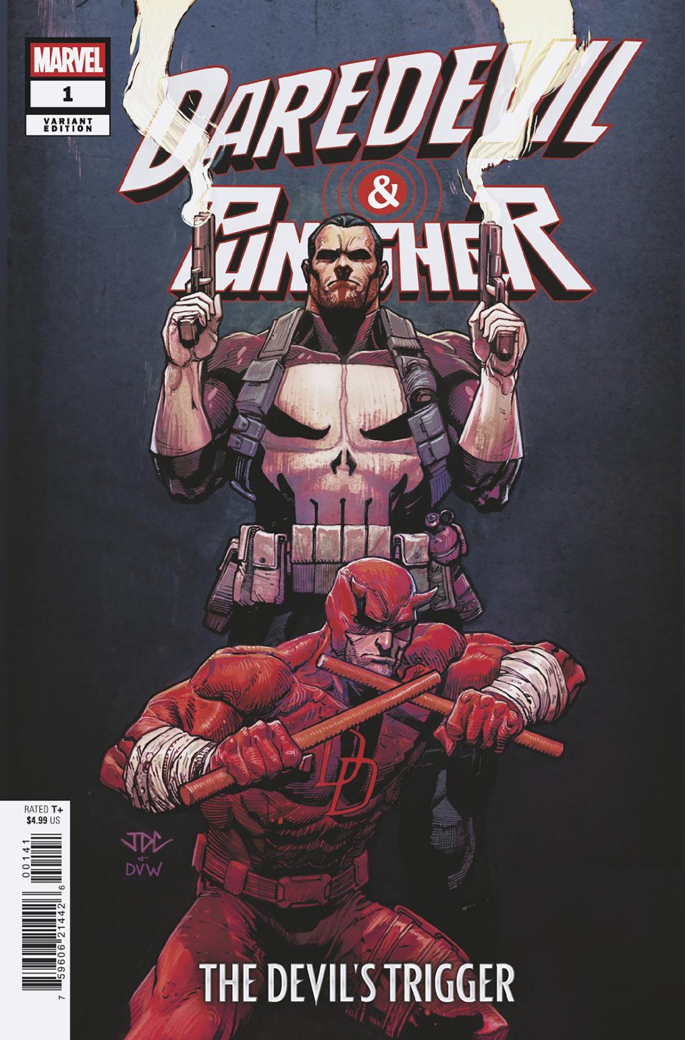Daredevil/Punisher: The Devil's Trigger #1 Joshua Cassara Variant | Dragon's Lair Comics and Fantasy Houston TX