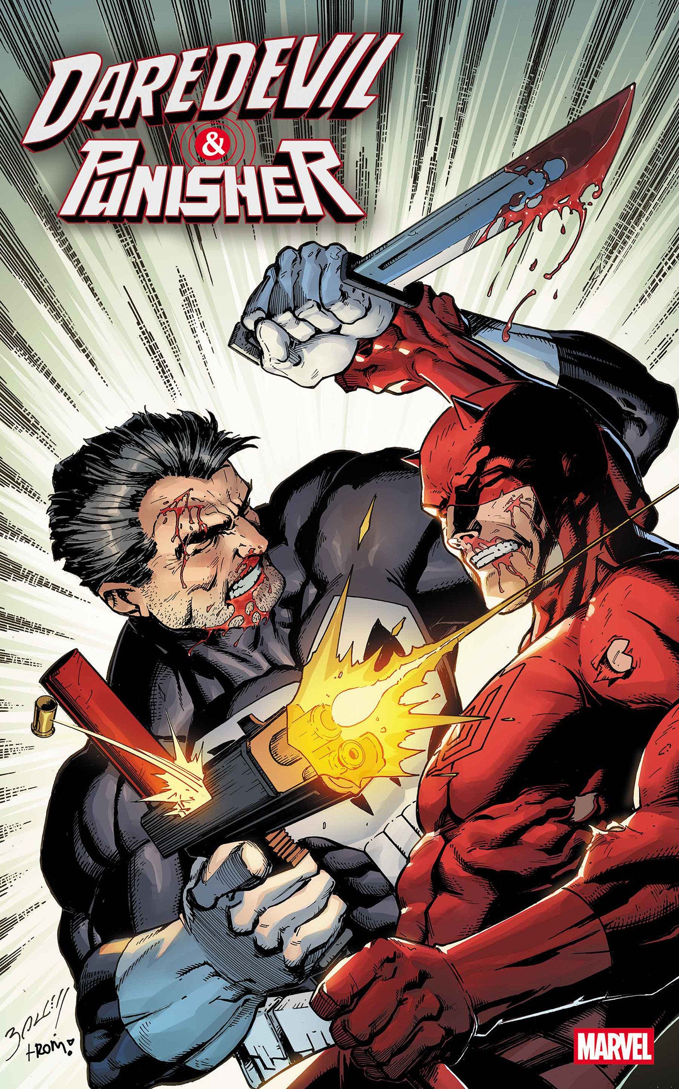 Daredevil/Punisher: The Devil's Trigger #2 Mark Bagley Variant | Dragon's Lair Comics and Fantasy Houston TX