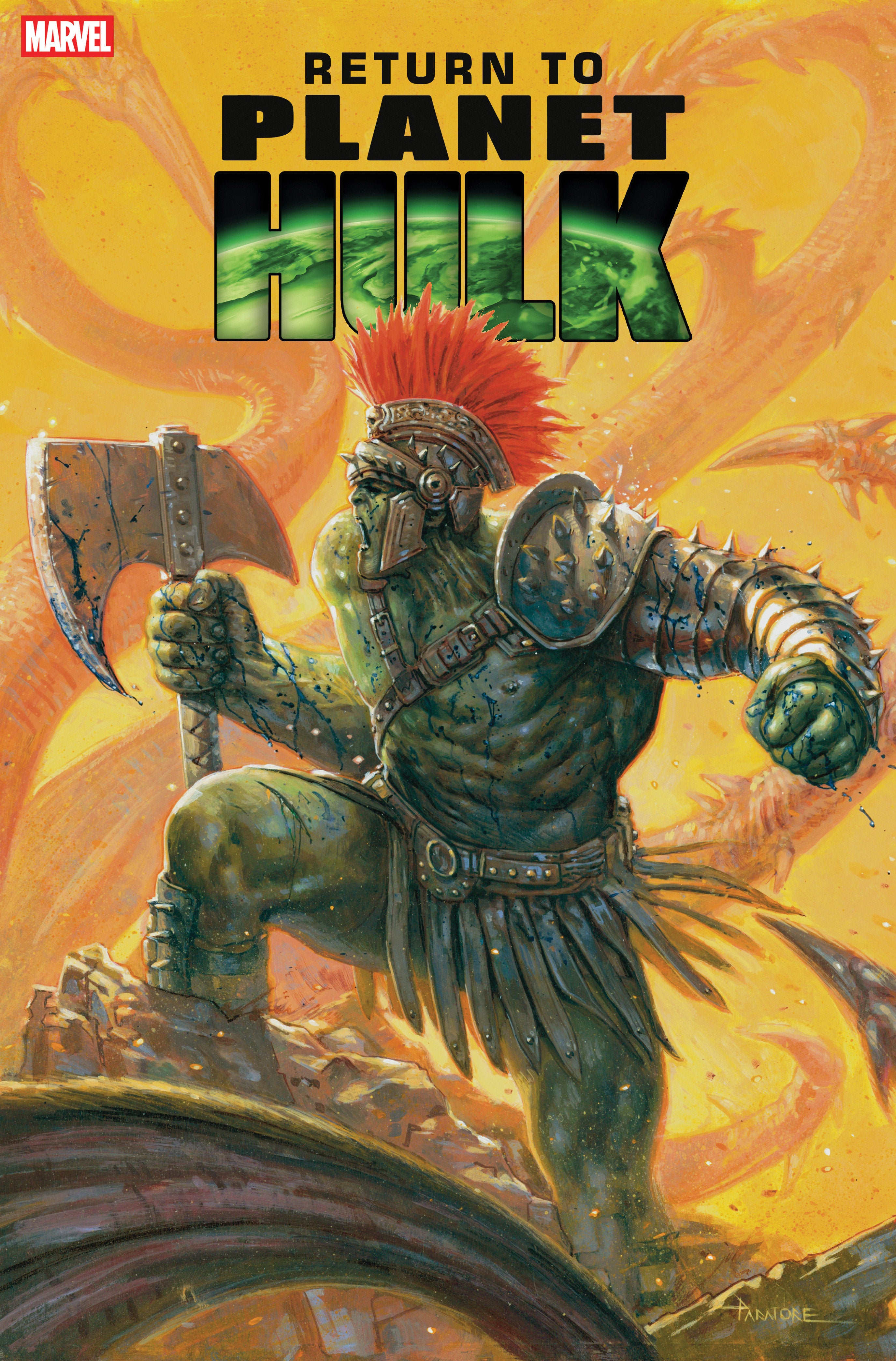 Return To Planet Hulk #1 Davide Paratore Variant | Dragon's Lair Comics and Fantasy Houston TX