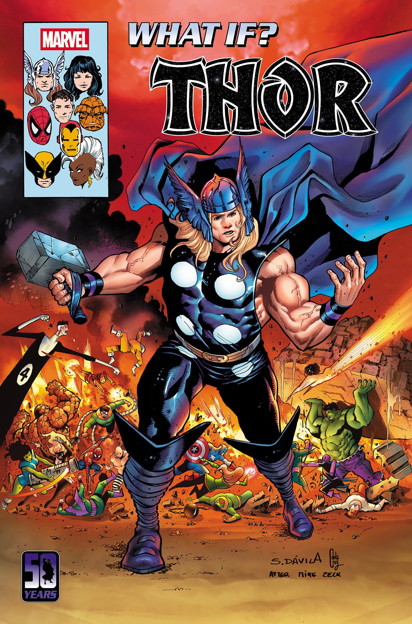 What If...? Thor #1 Sergio Davila Homage Variant | Odin's Place