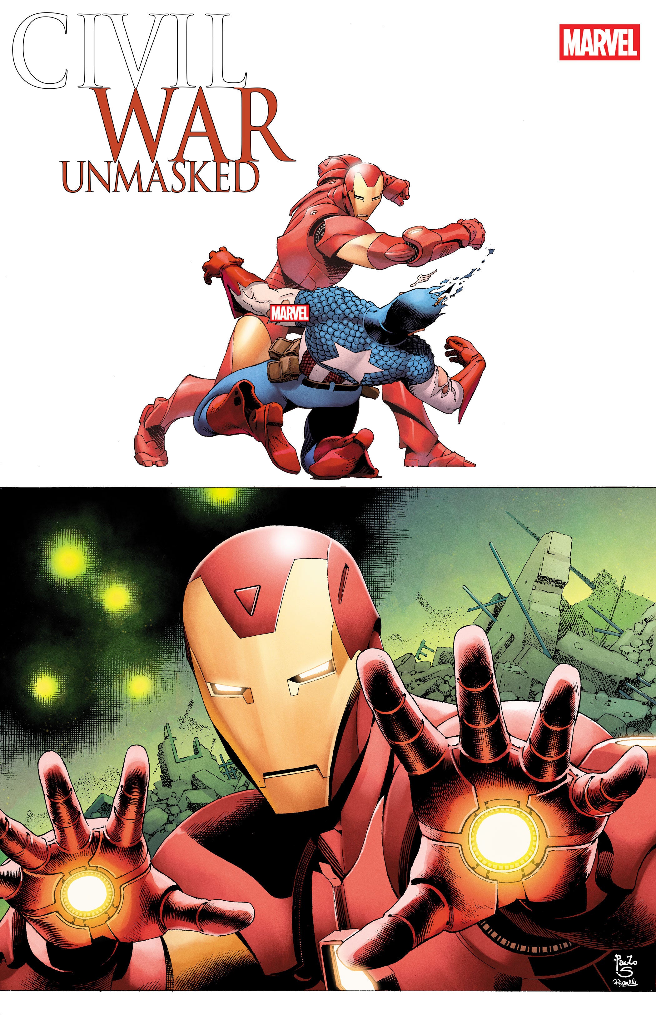 Civil War: Unmasked #1 Paulo Siqueira 5 Part Connecting Variant | Odin's Place