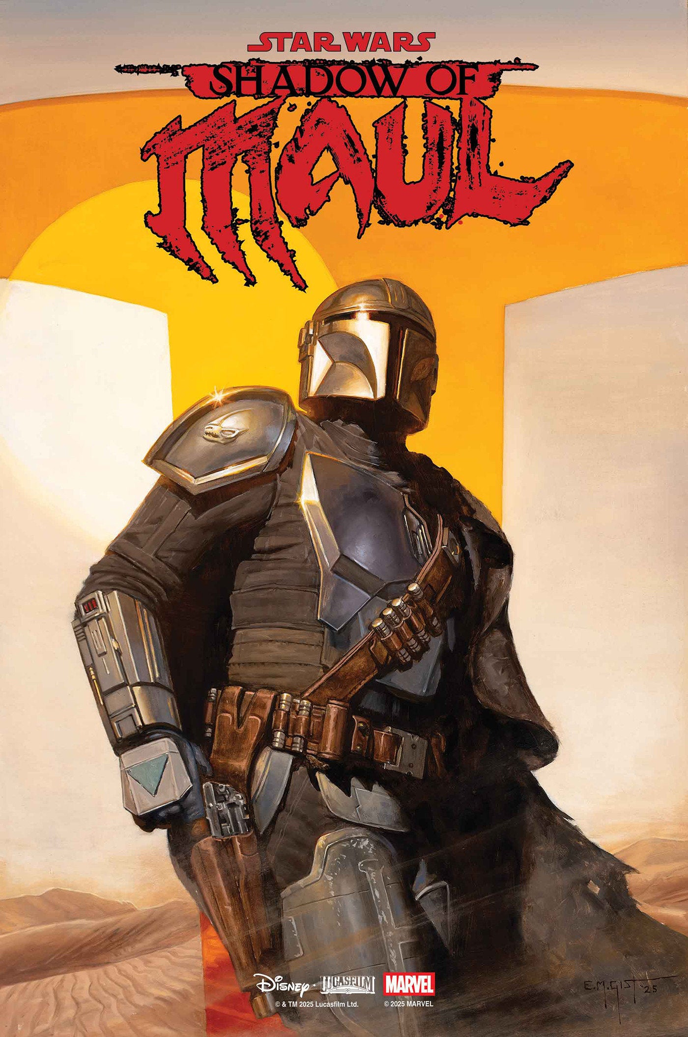 Star Wars: Shadow Of Maul #2 E.M. Gist Mandalorian & Grogu Variant | Odin's Place
