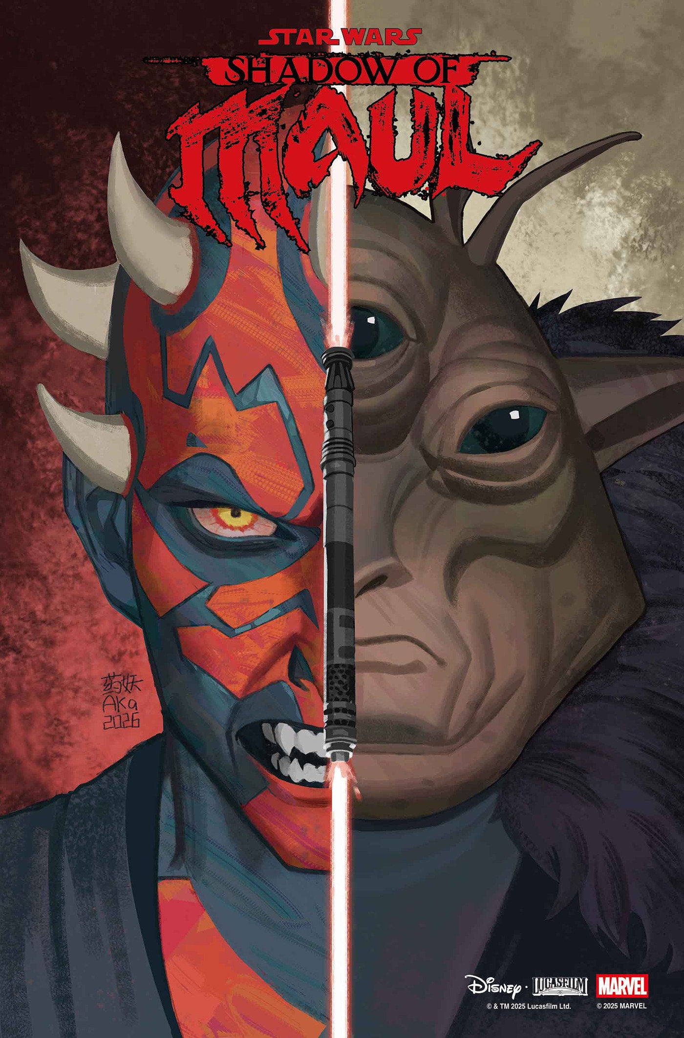 Star Wars: Shadow Of Maul #4 Aka Headshot Full Art Variant | Odin's Place