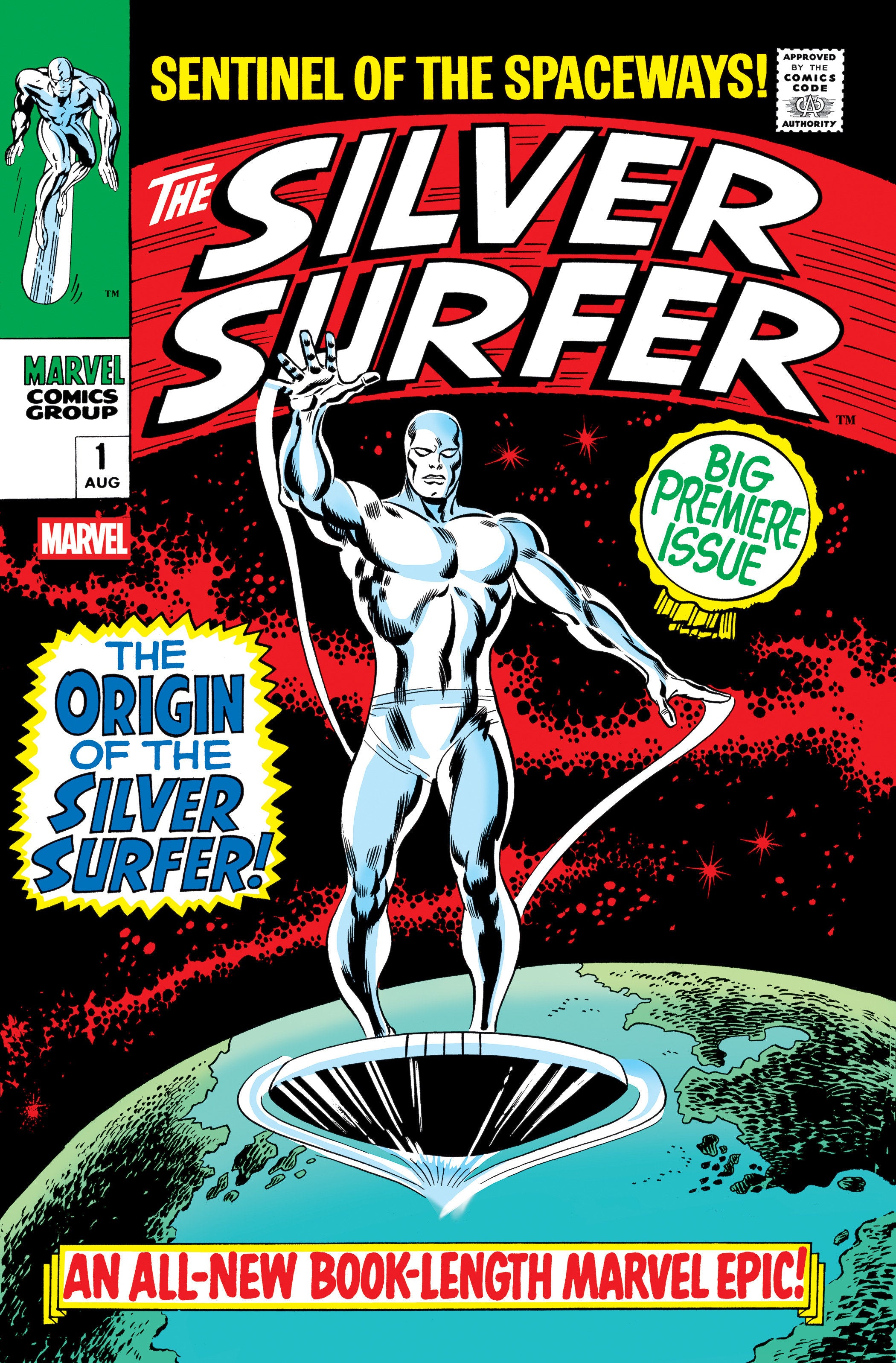 Silver Surfer #1 Facsimile Edition Foil Variant | Odin's Place