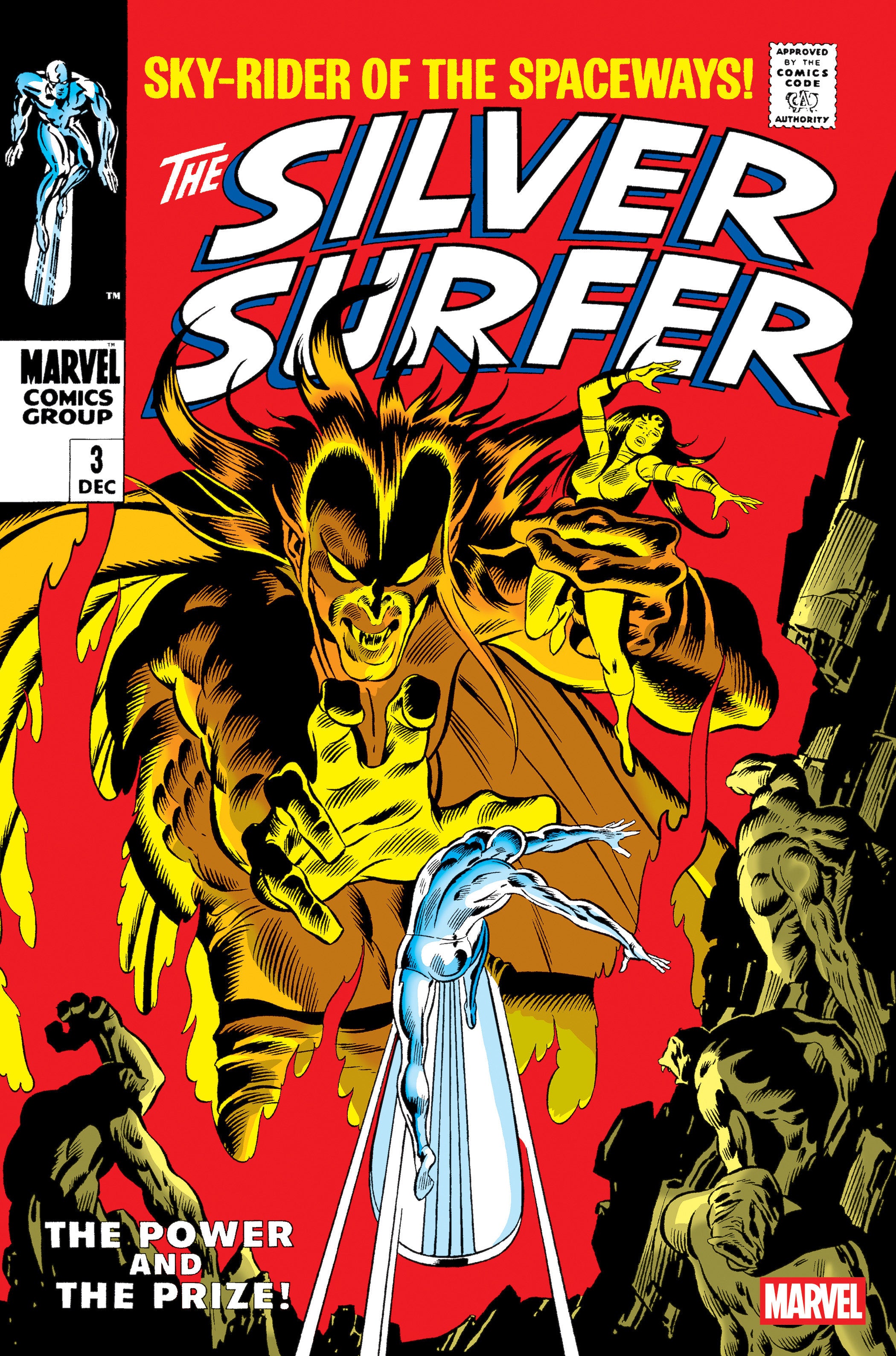 Silver Surfer #3 Facsimile Edition Foil Variant | Odin's Place