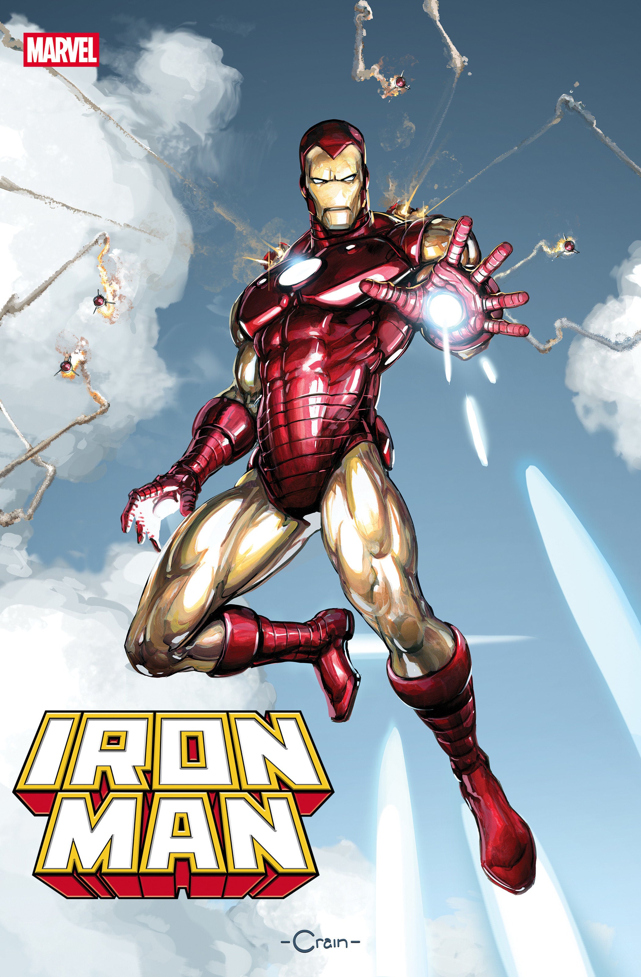 Iron Man #1 Clayton Crain Variant | Odin's Place