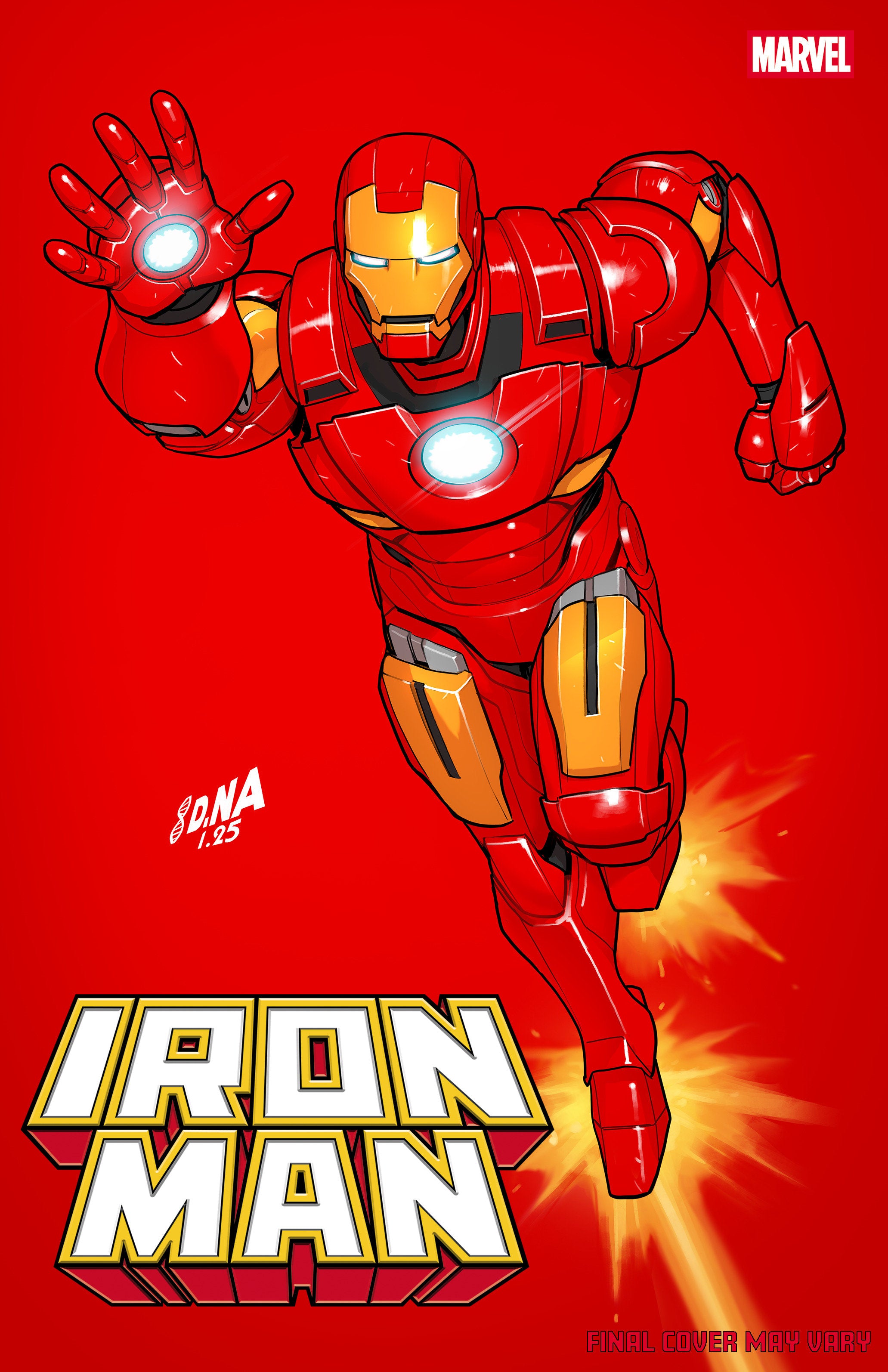 Iron Man #2 David Nakayama Color Block Red Variant | Odin's Place